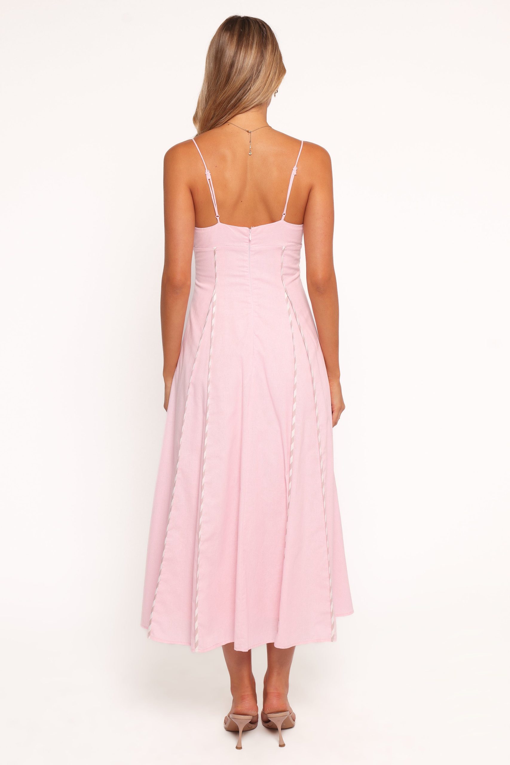 Talyn Midi Dress - Pink - Image 4