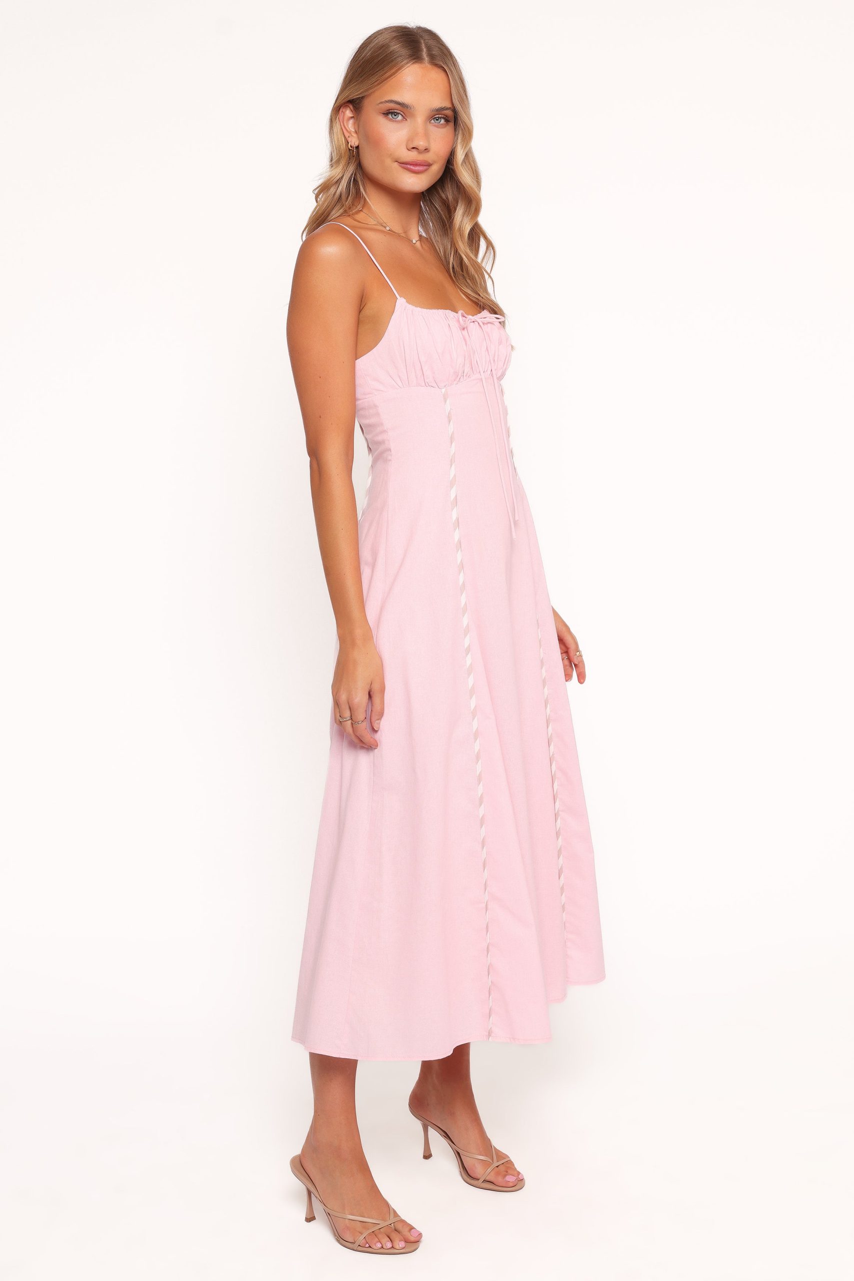 Talyn Midi Dress - Pink - Image 3