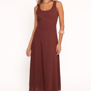 Tatum Maxi Dress - Chocolate