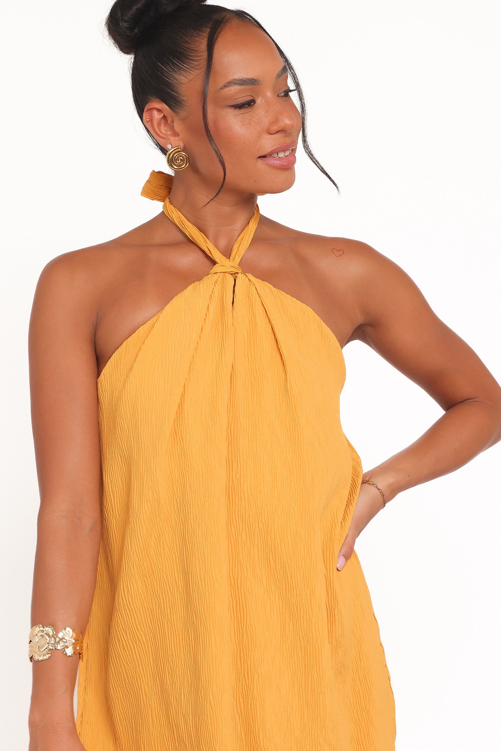Theophania Maxi Dress - Mango - Image 3