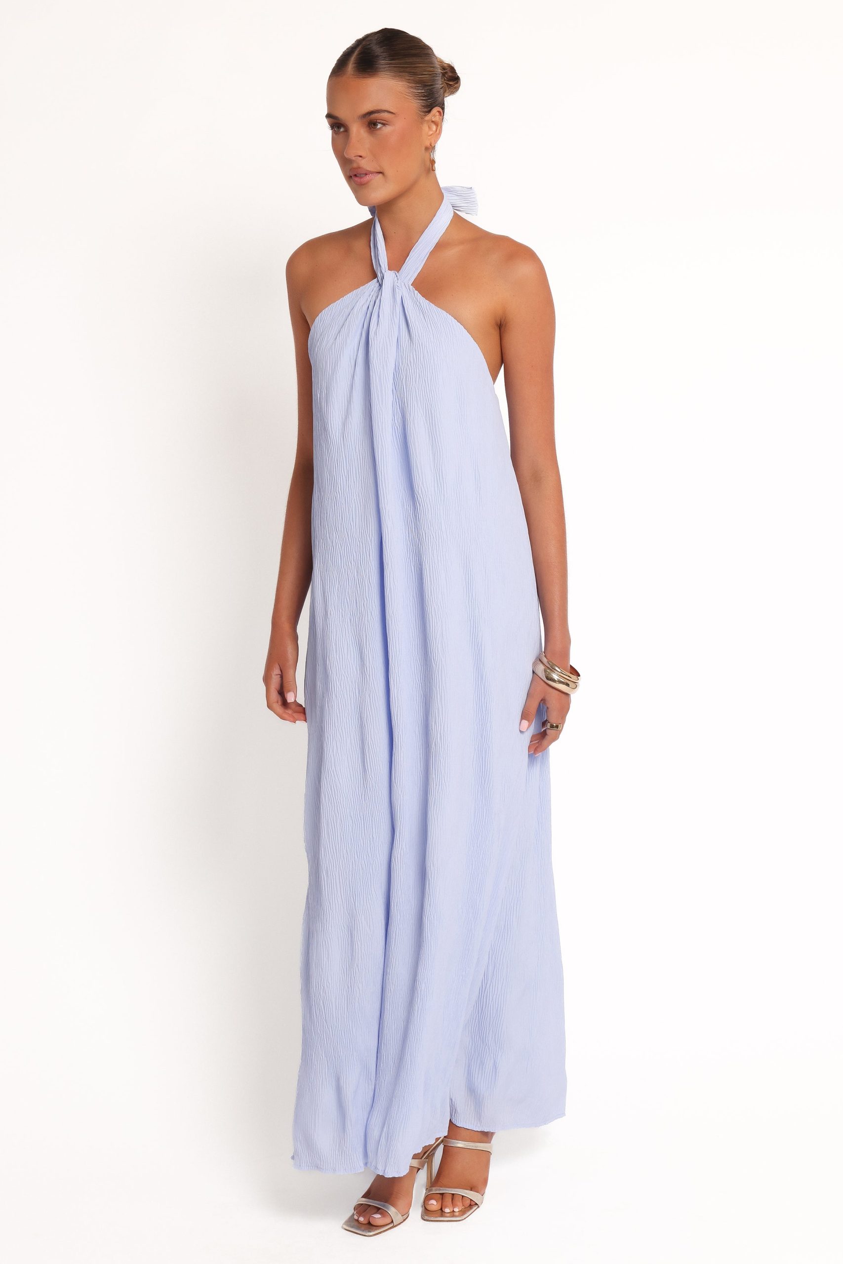 Theophania Maxi Dress - Pale Blue - Image 3