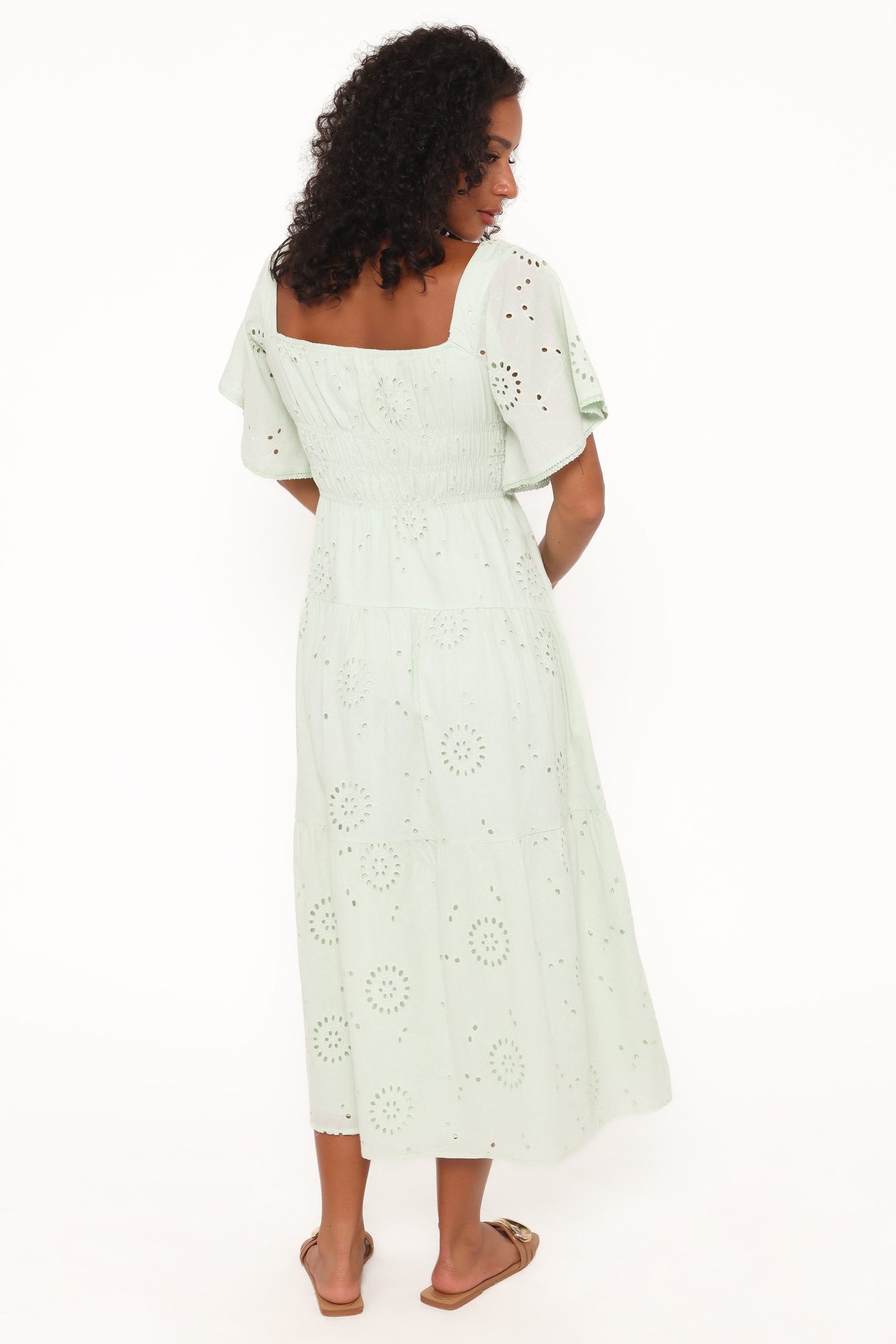 Tierney Midi Dress - Sage Green - Image 4