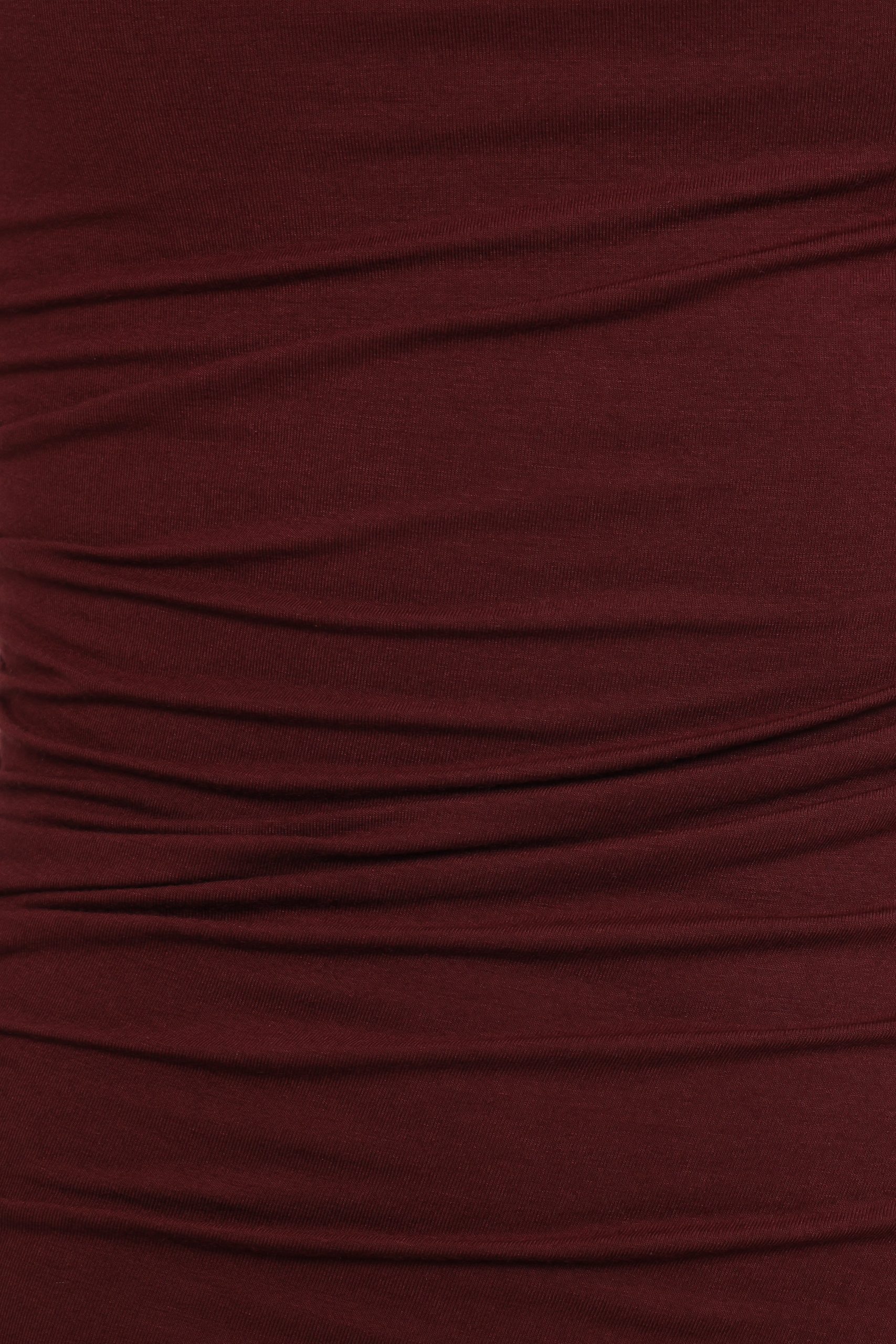 Troyan Mini Dress - Chocolate Brown - Image 9