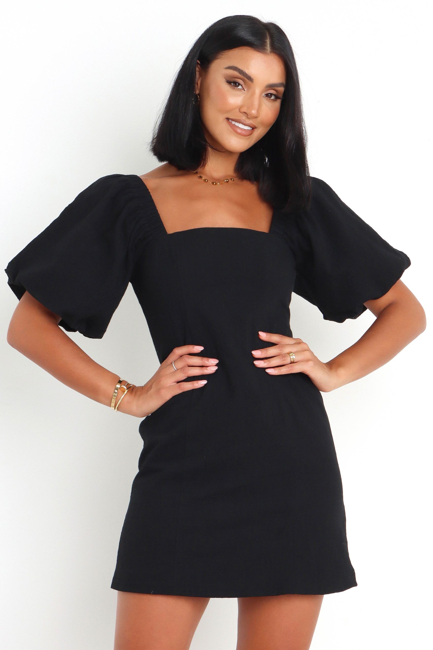 Tuscany Dress - Black - Image 3