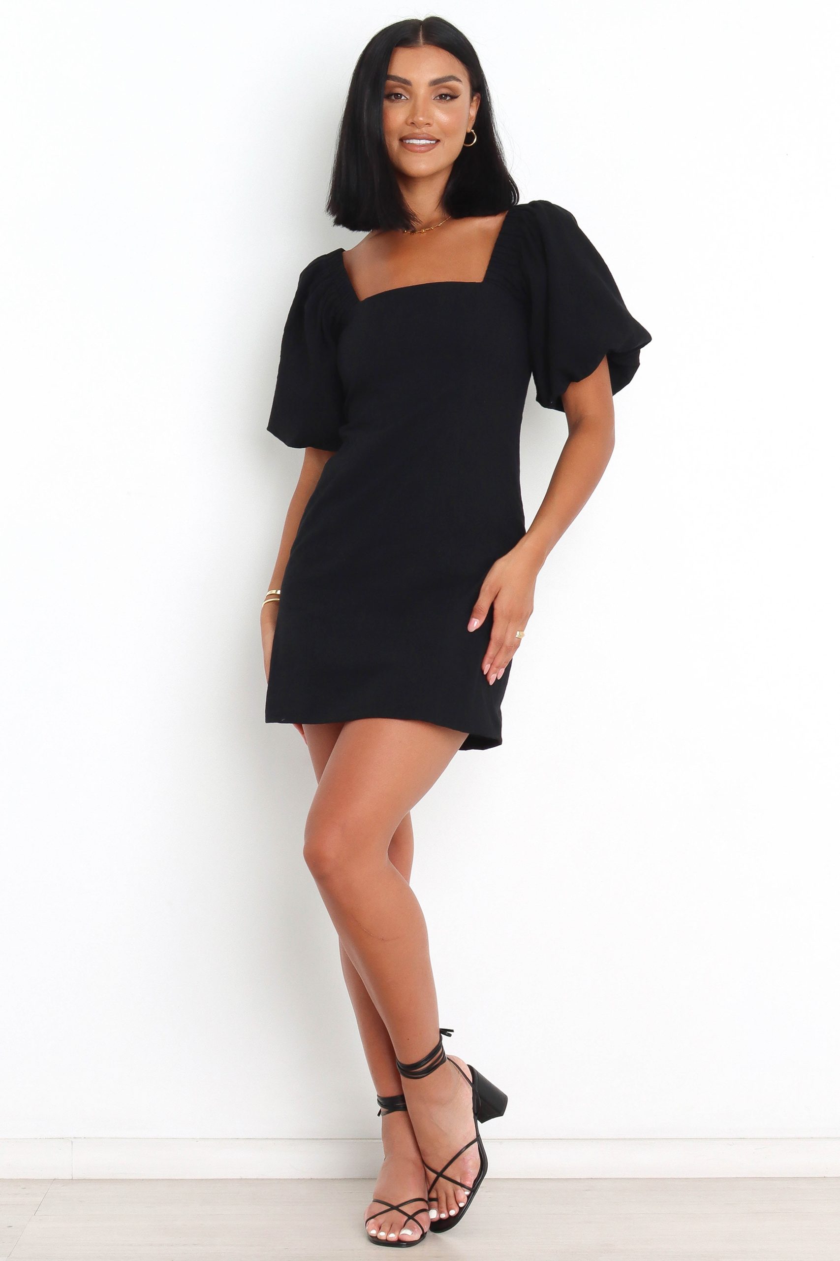 Tuscany Dress - Black - Image 5