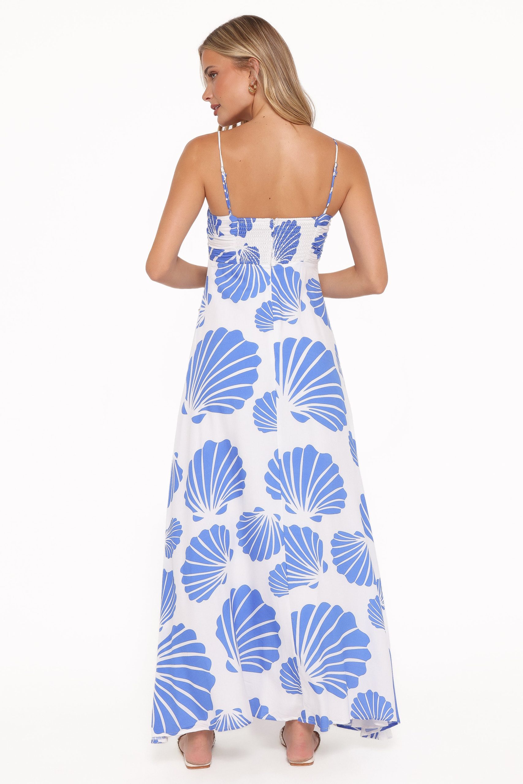 Tyla Maxi Dress - Blue Shell - Image 5