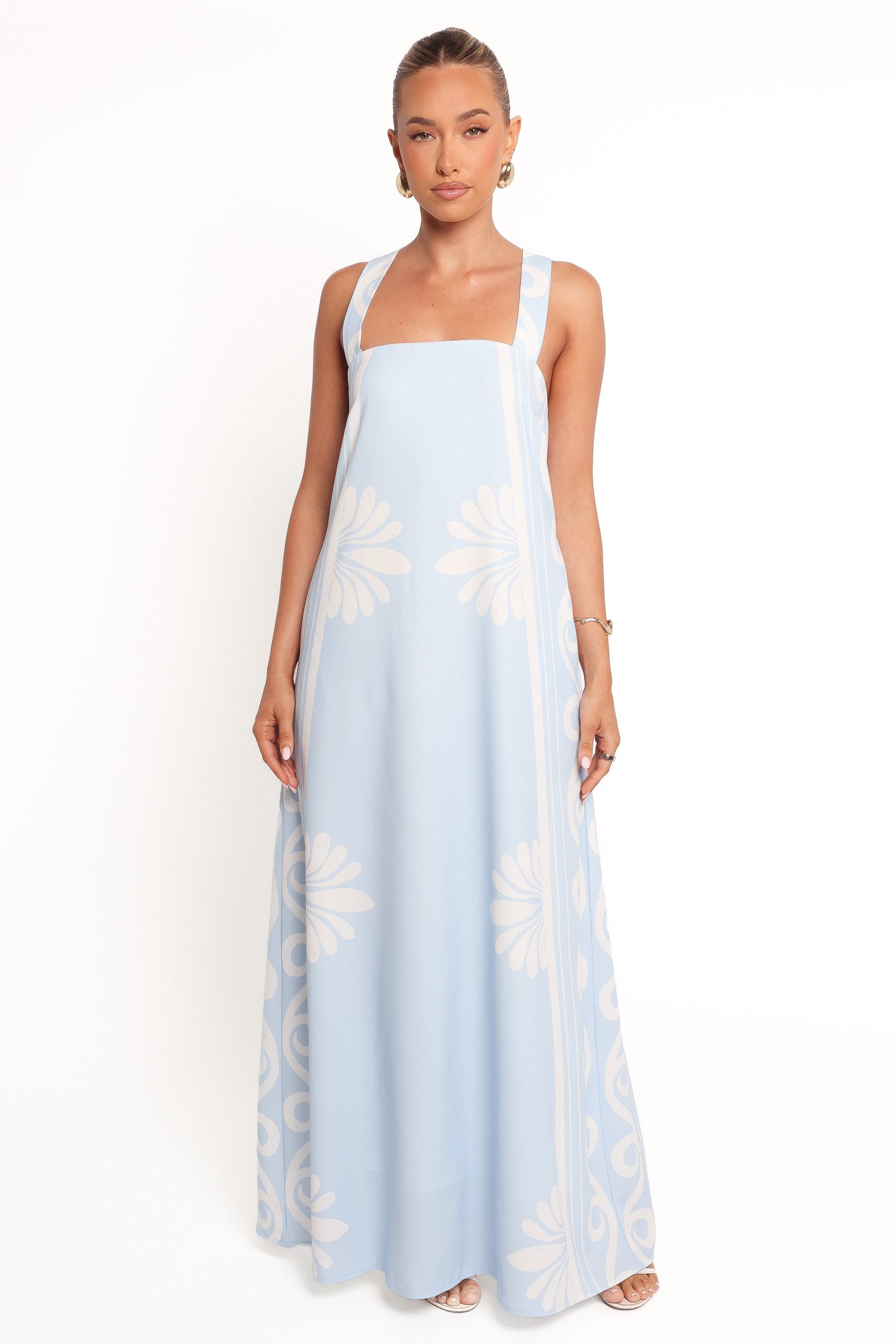 Valeria Maxi Dress - Blue - Image 2