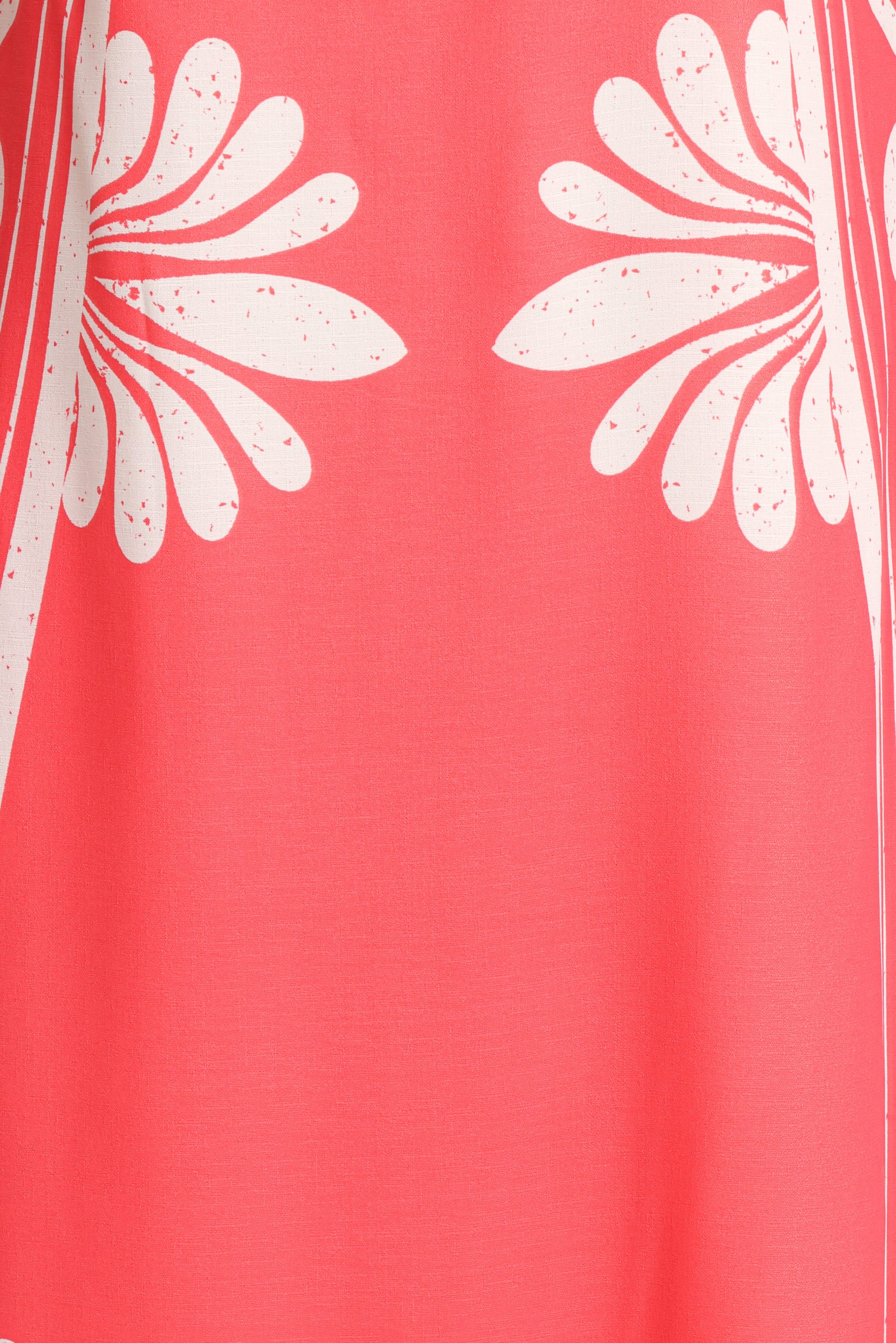 Valeria Maxi Dress - Coral - Image 8
