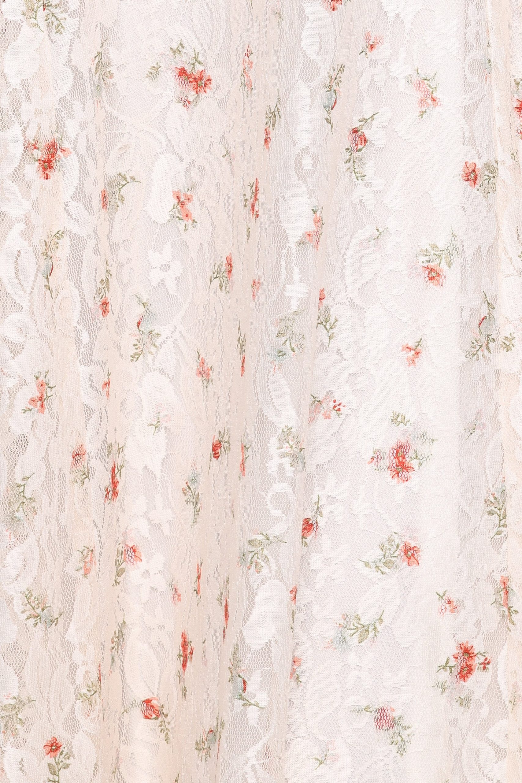Valley Maxi Dress - White Floral Lace - Image 7