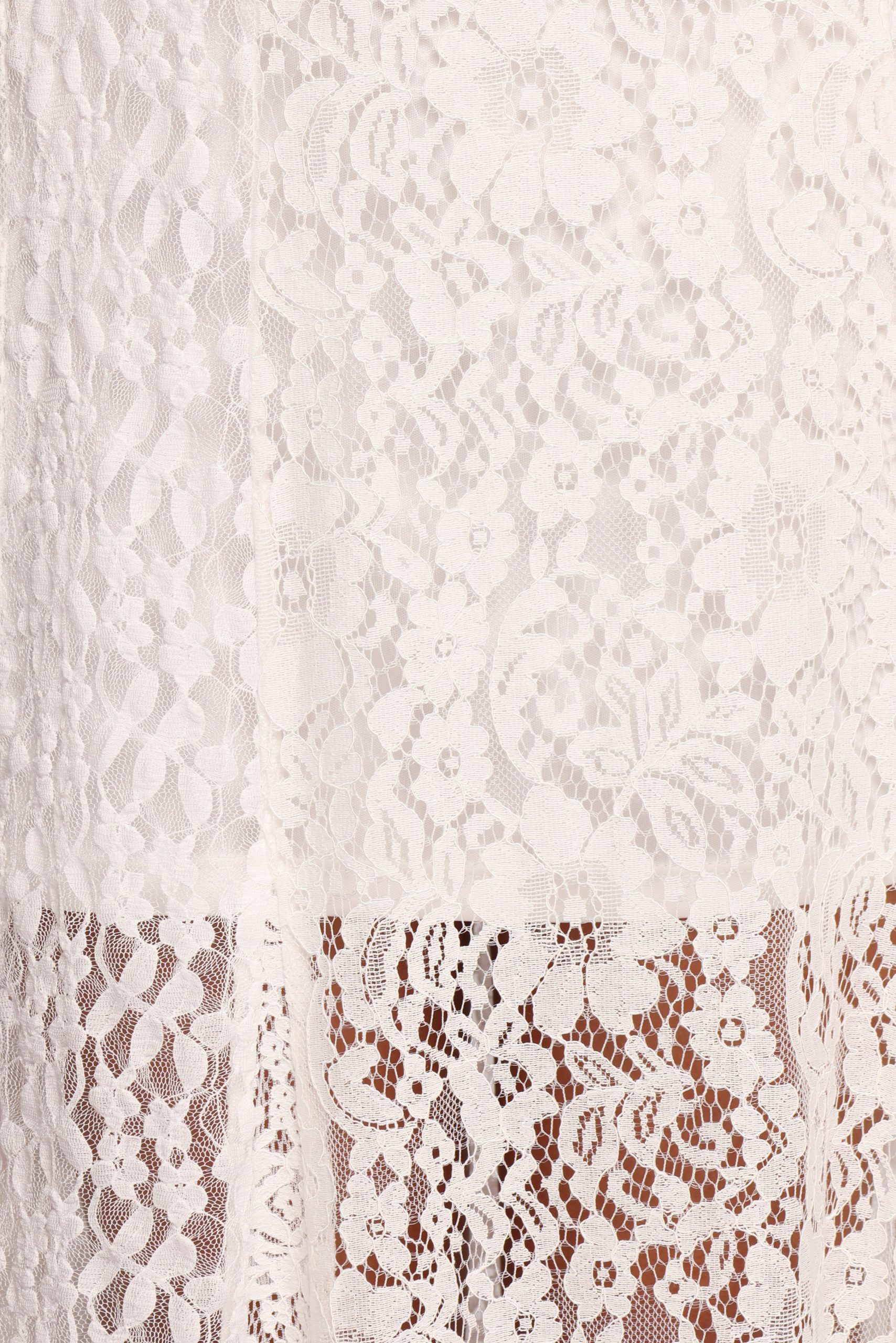 Varia Lace Maxi Dress - White - Image 5