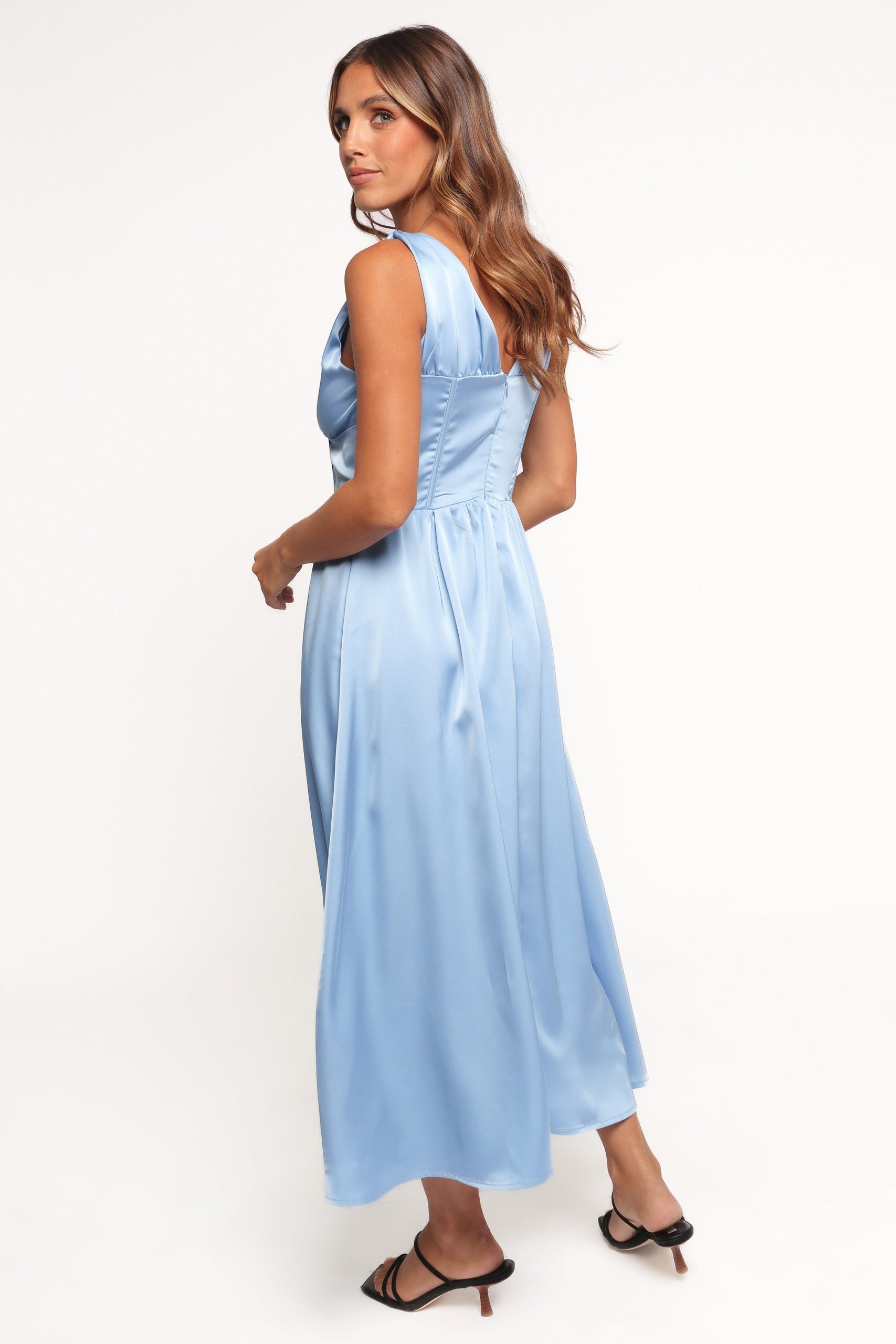 Verena Midi Dress - Periwinkle Blue - Image 6