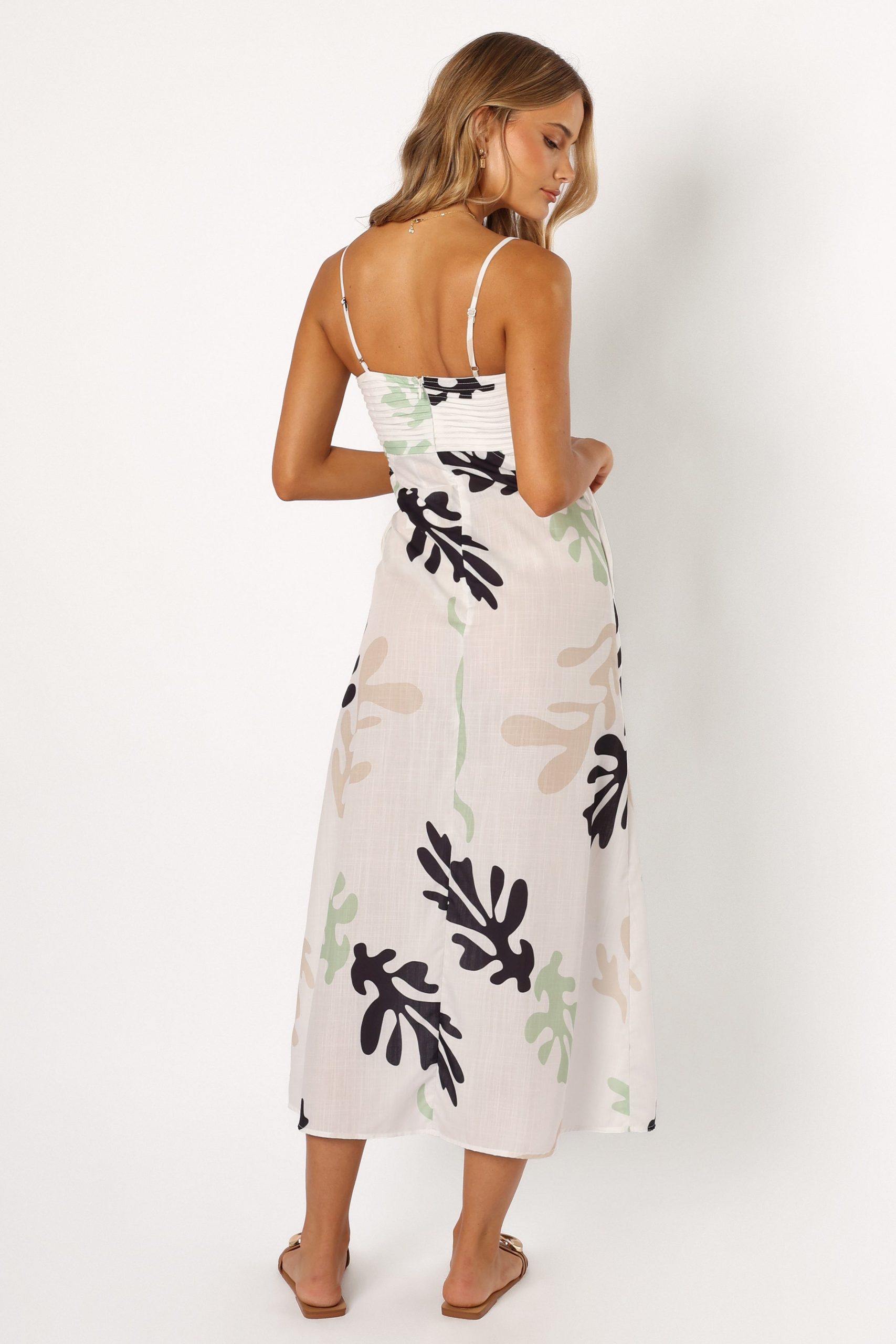 Verrone Maxi Dress - White - Image 3