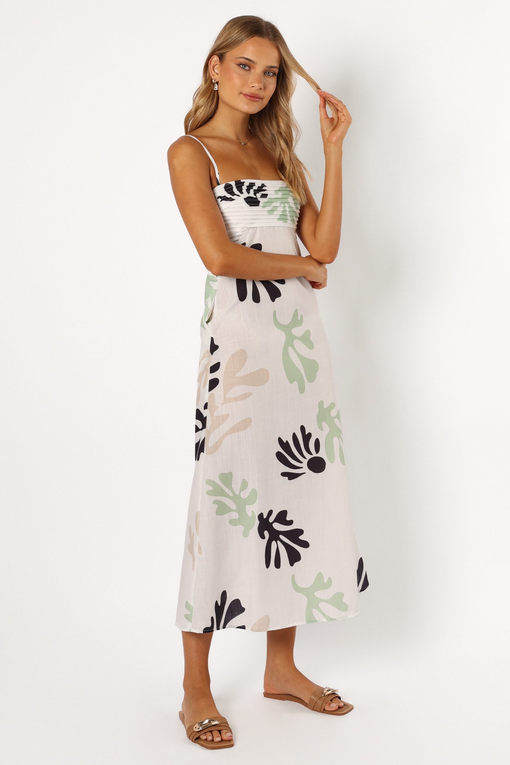 Verrone Maxi Dress - White - Image 4
