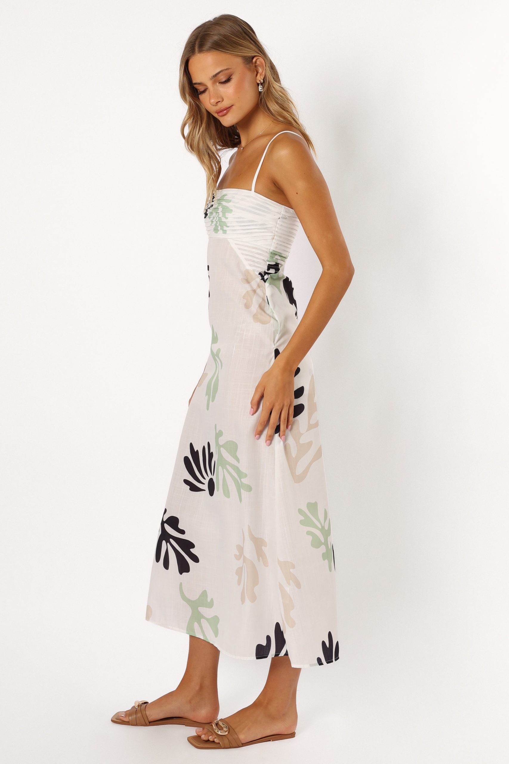 Verrone Maxi Dress - White - Image 2