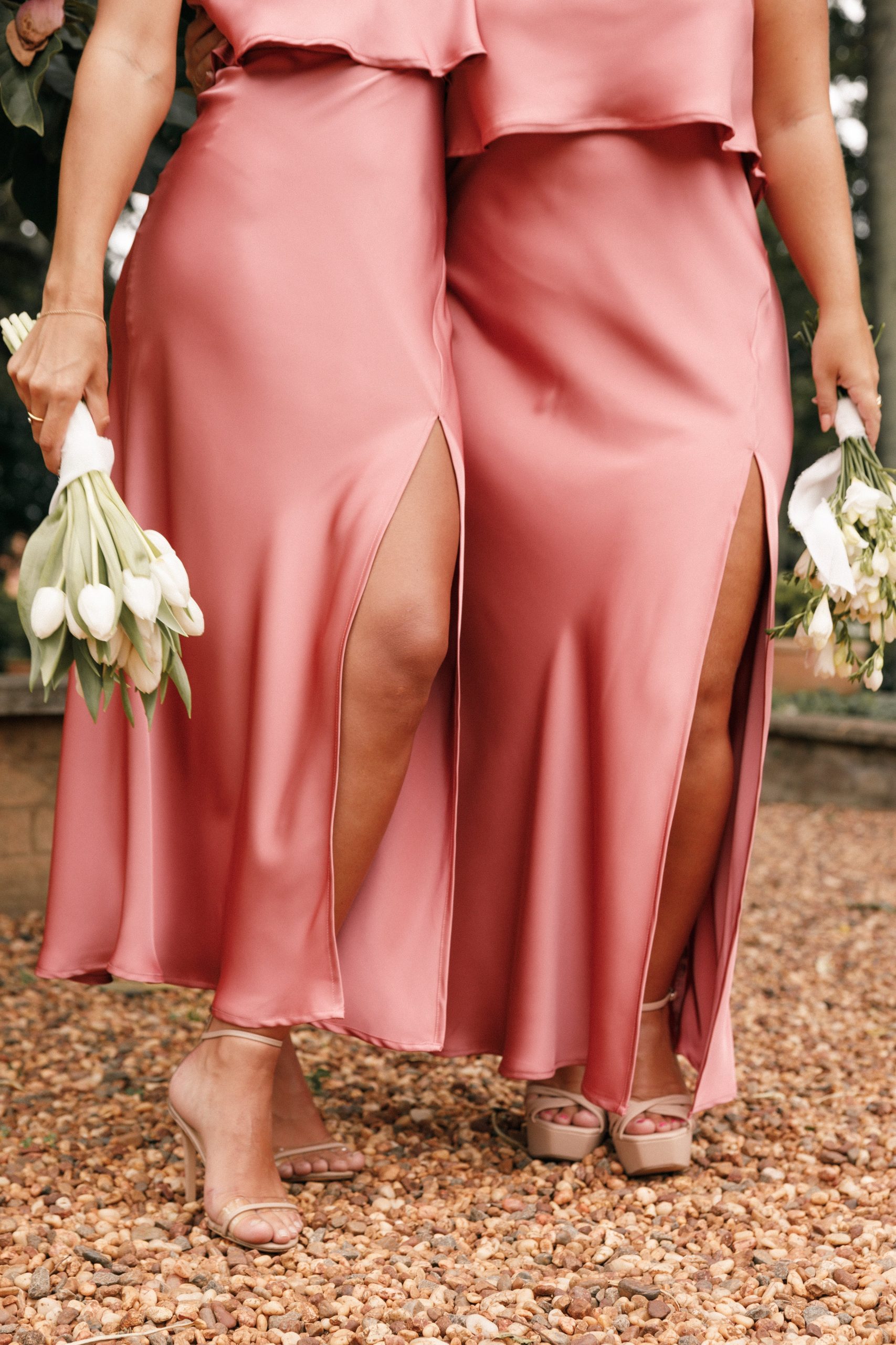 Vienna Strapless Midi Dress - Dusty Rose - Image 10