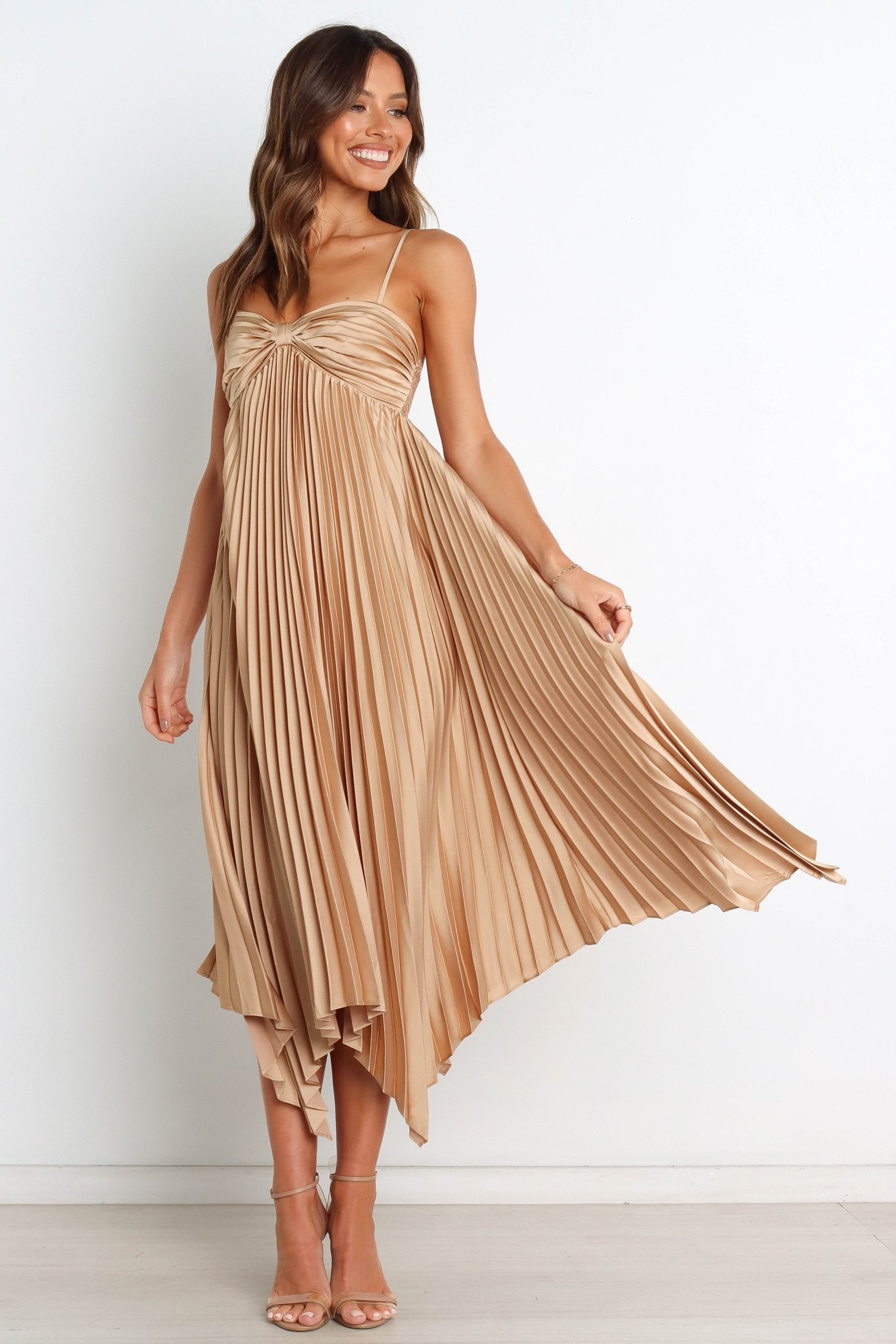 Vikki Dress - Gold - Image 4