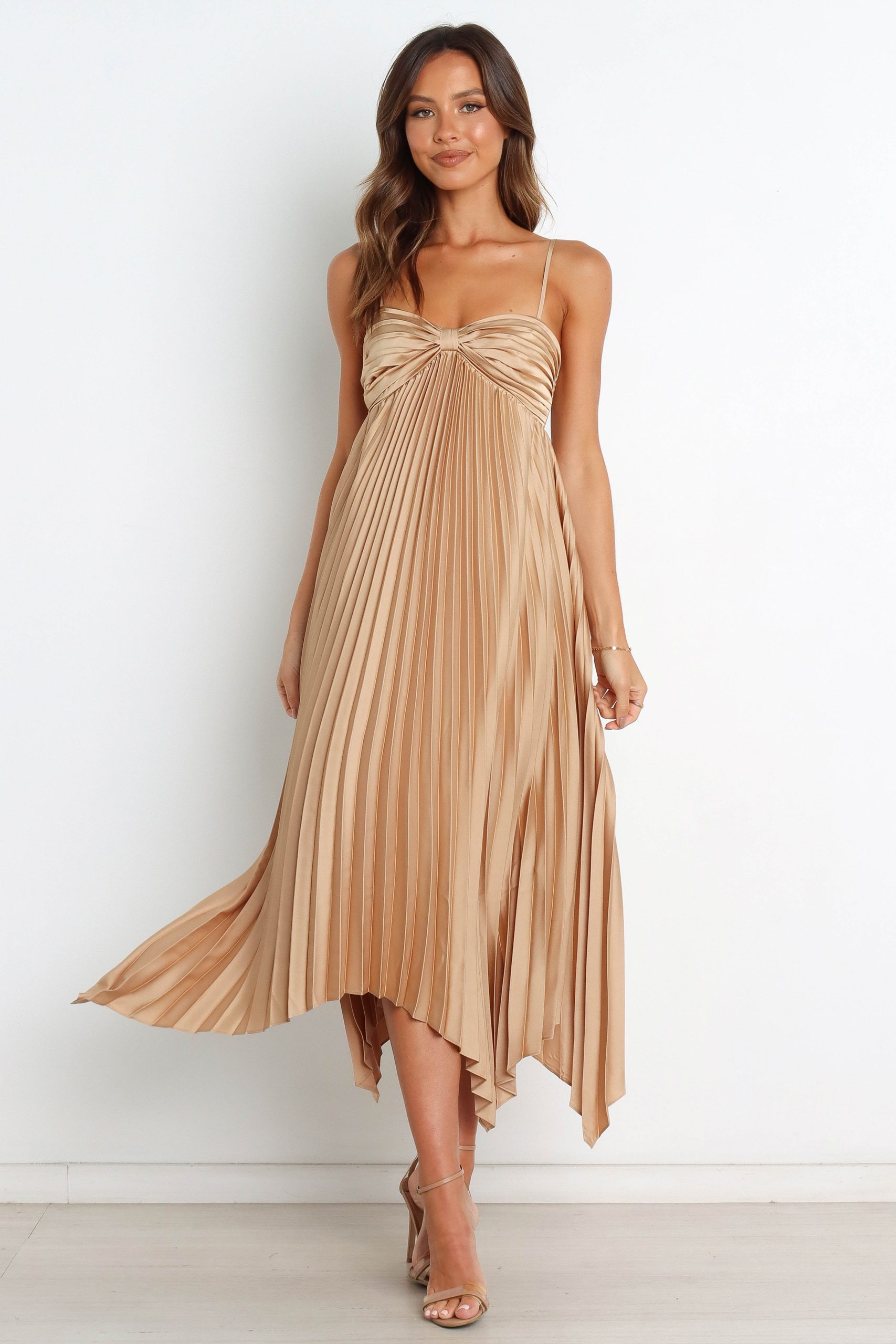 Vikki Dress - Gold - Image 2