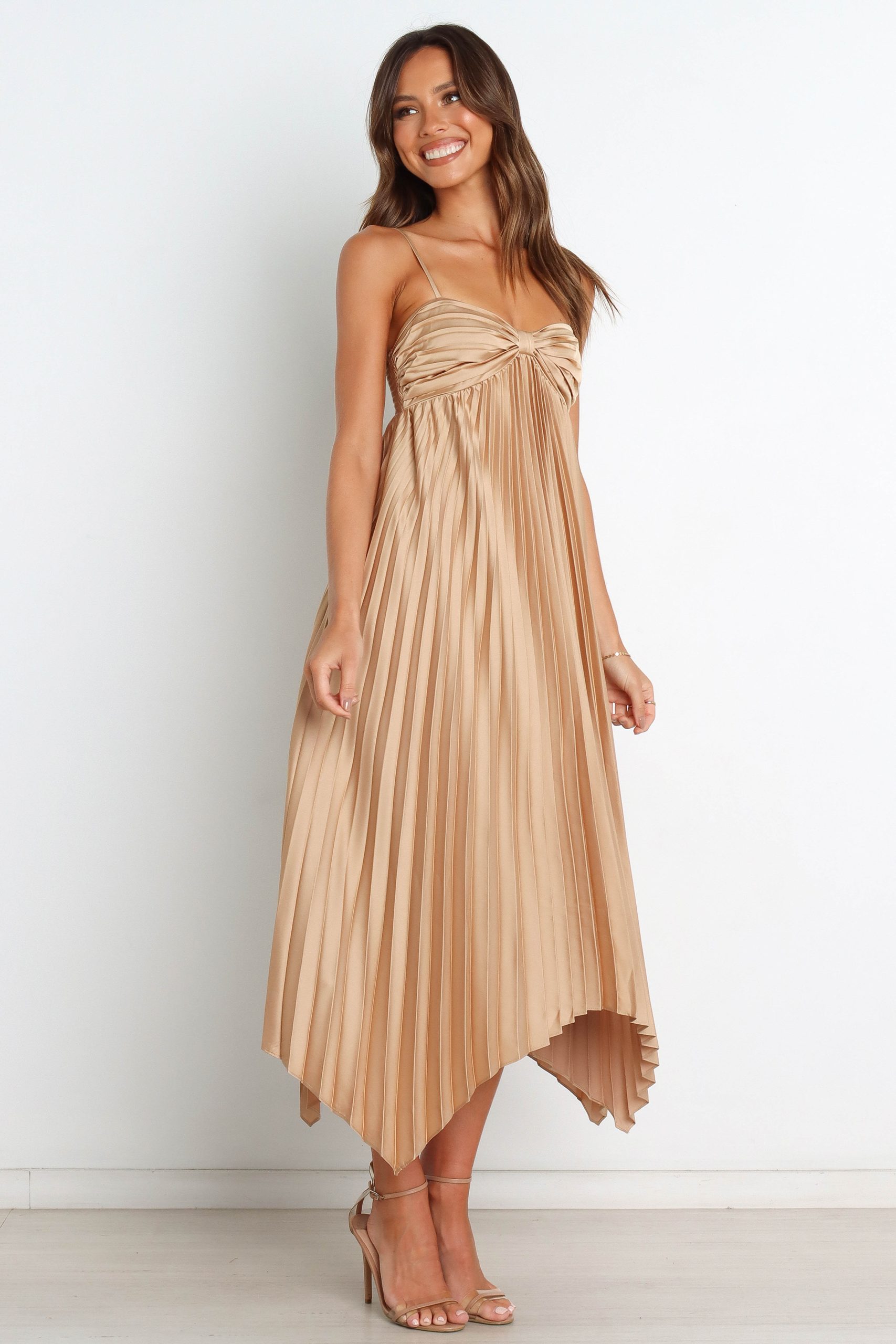 Vikki Dress - Gold - Image 7