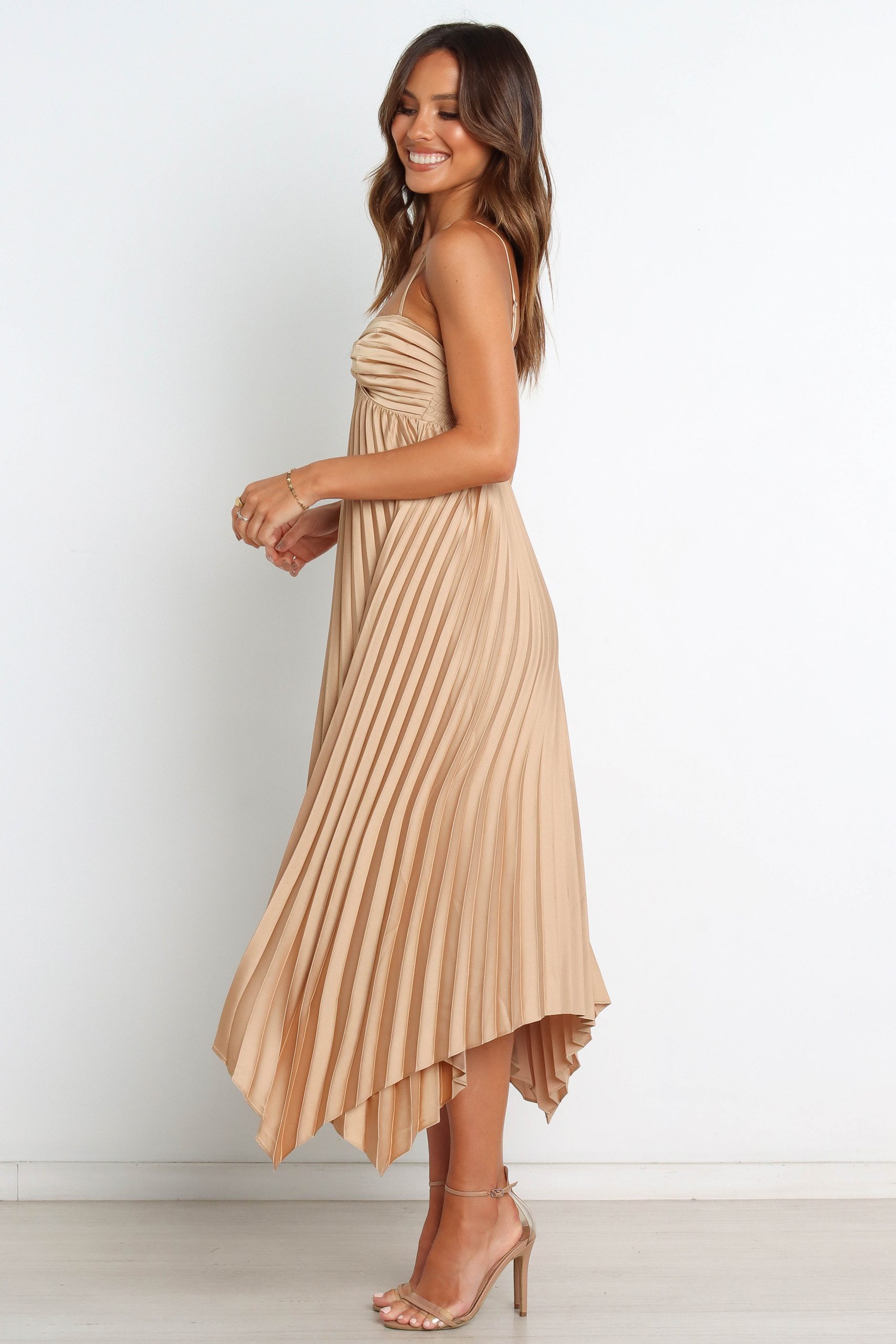 Vikki Dress - Gold - Image 5