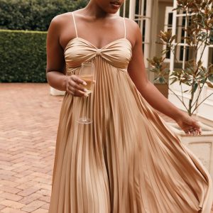 Vikki Dress - Gold