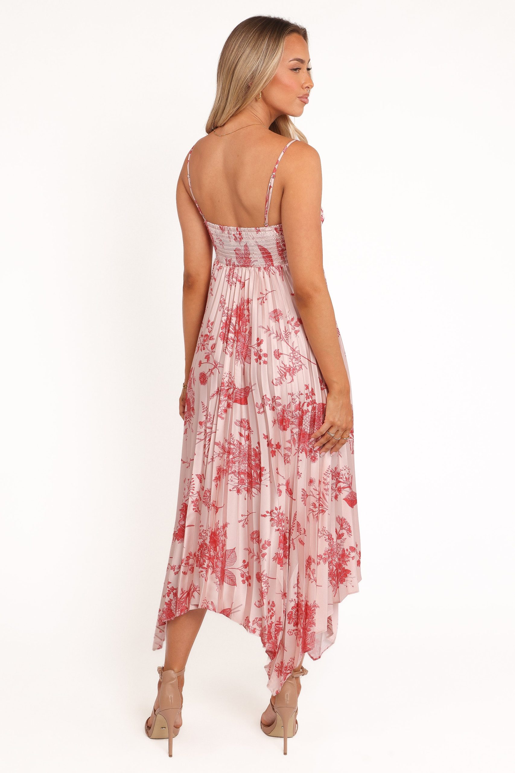 Vikki Dress - Red Floral - Image 5