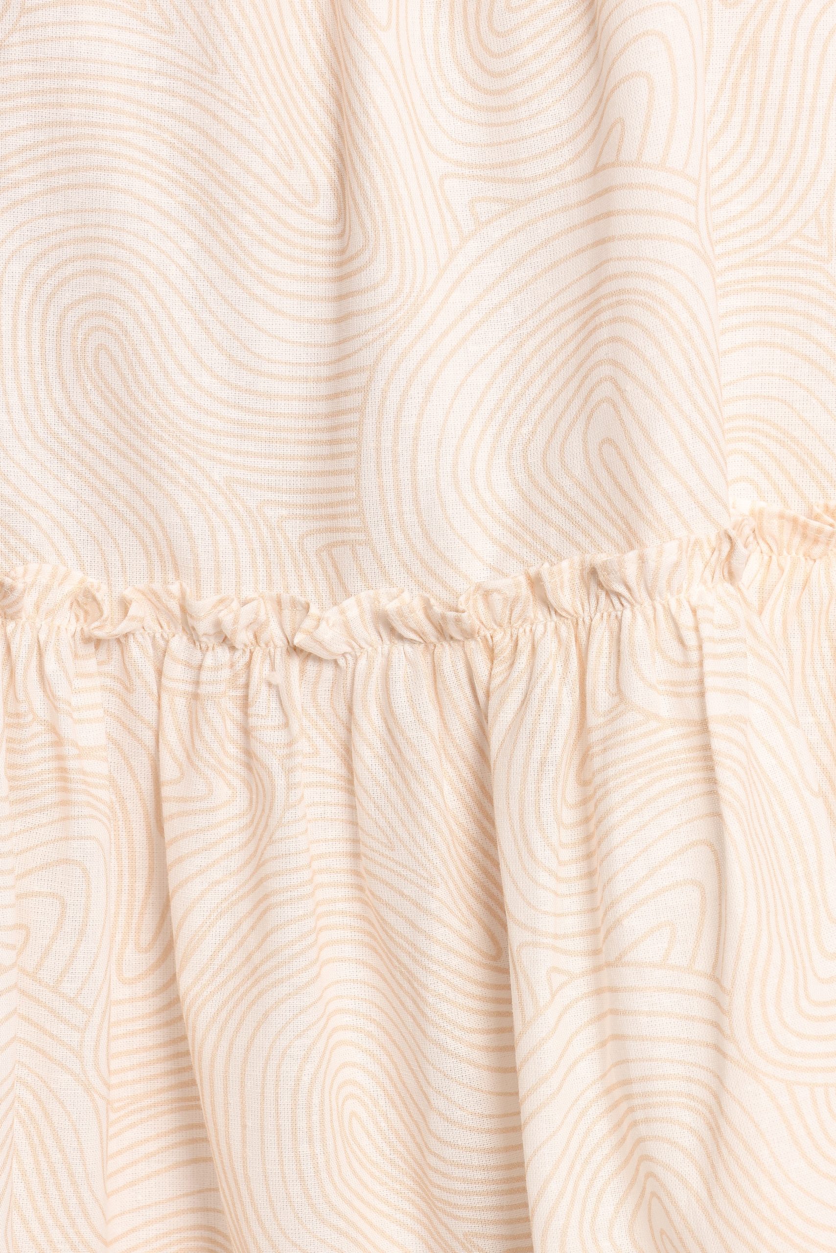 Wells Mini Dress - Tan Swirl - Image 8