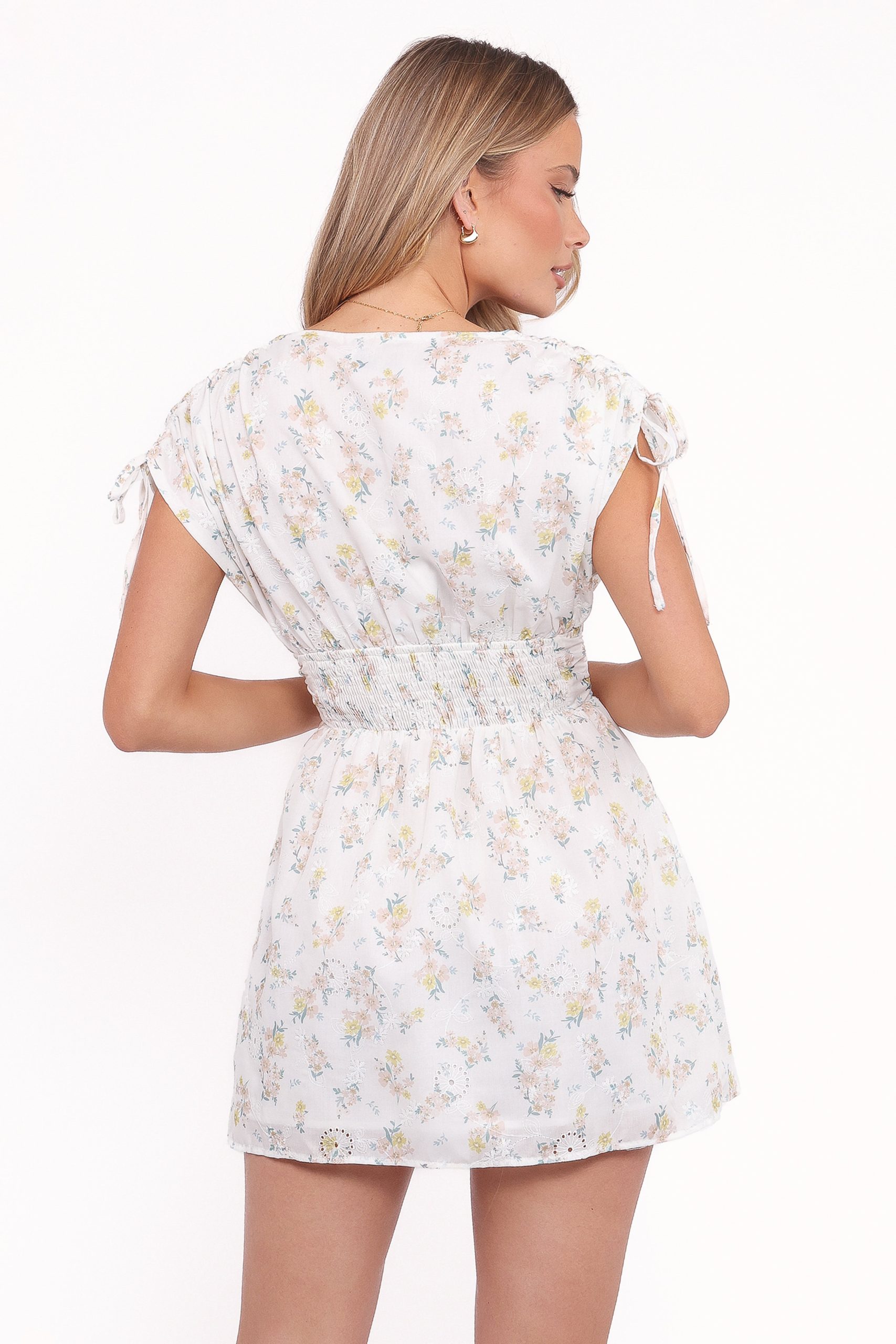 Wendi Ruffle Mini Dress - Floral - Image 4
