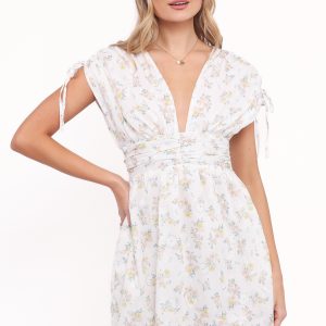 Wendi Ruffle Mini Dress - Floral