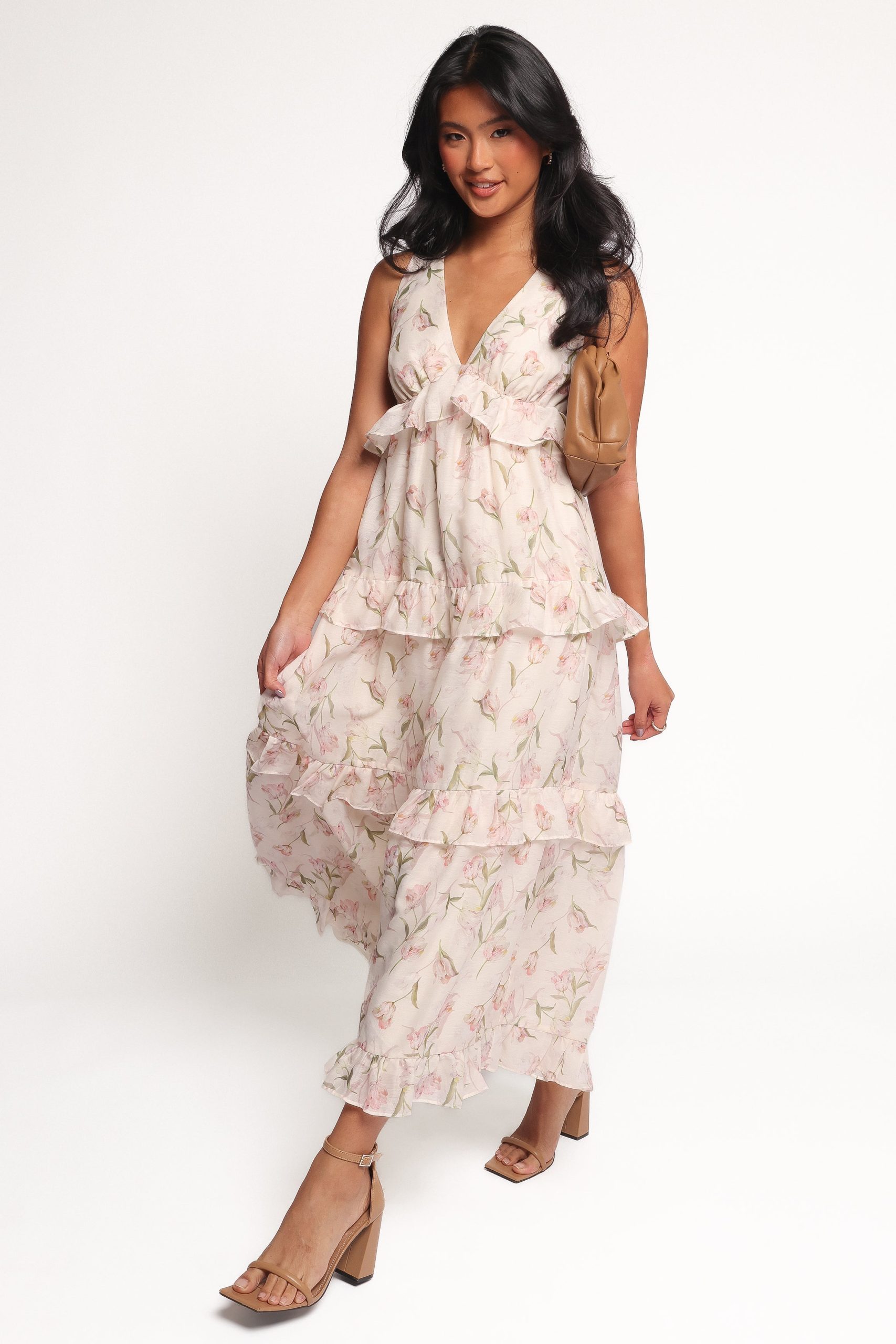 Willis Maxi Dress - Pink Floral - Image 6