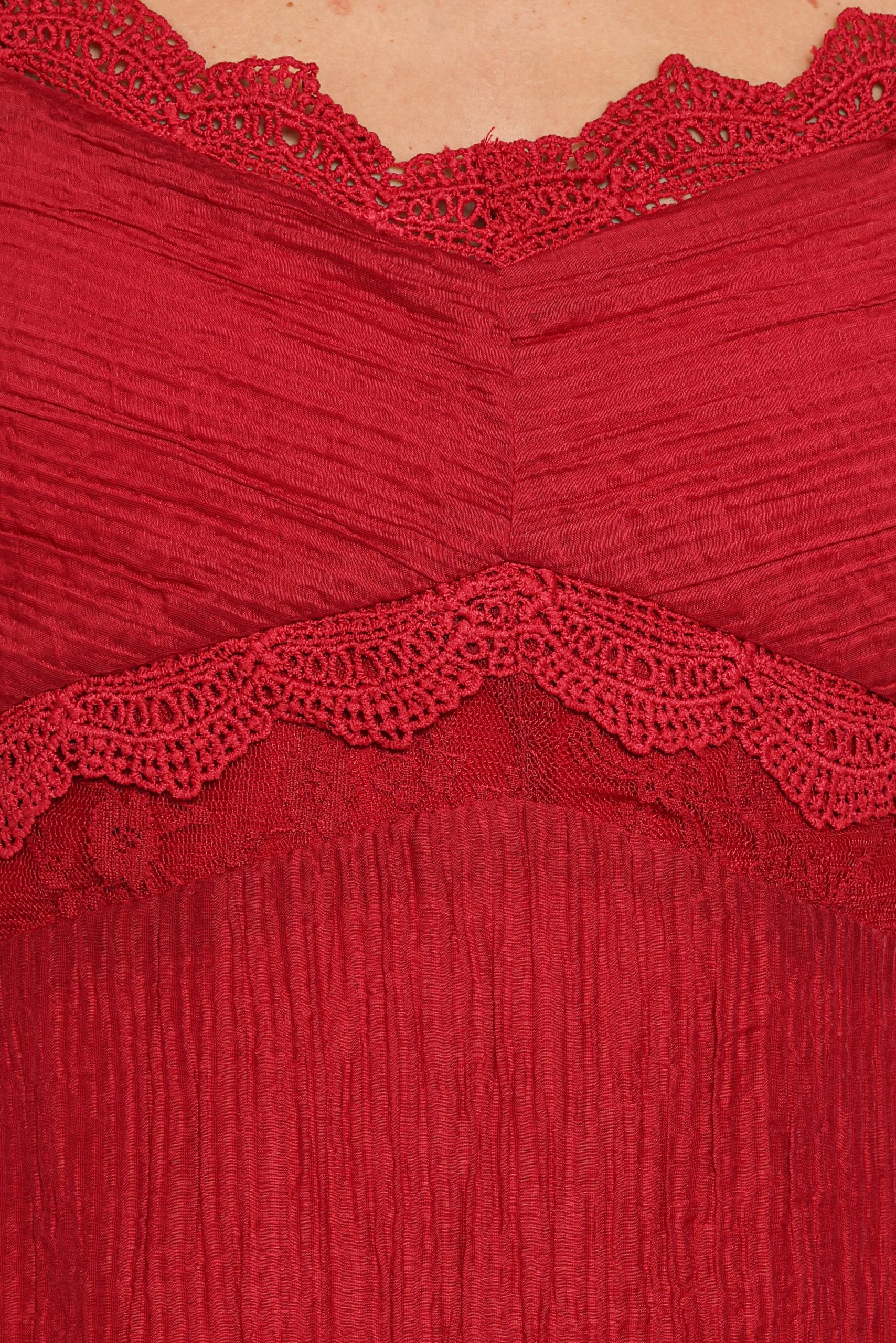Winnie Maxi Dress - Red - Image 5