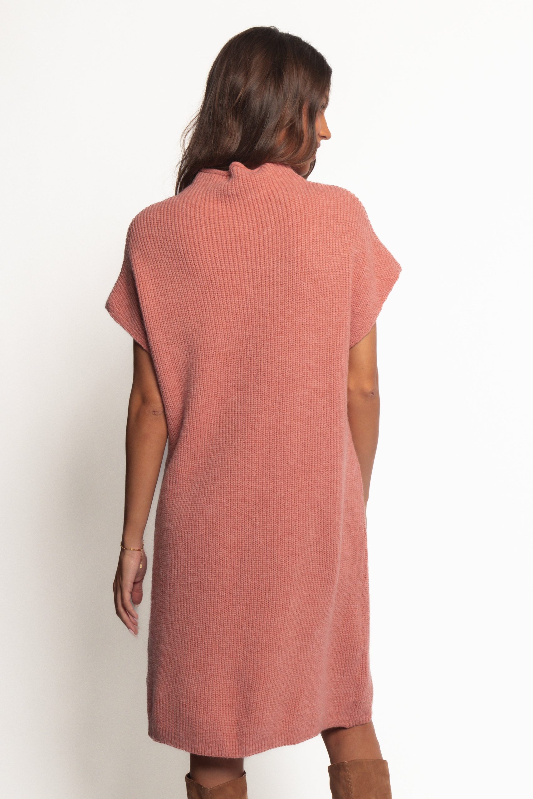 Wright Knit Mini Dress - Pink - Image 5