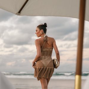 Wyatt Mini Dress - Mocha