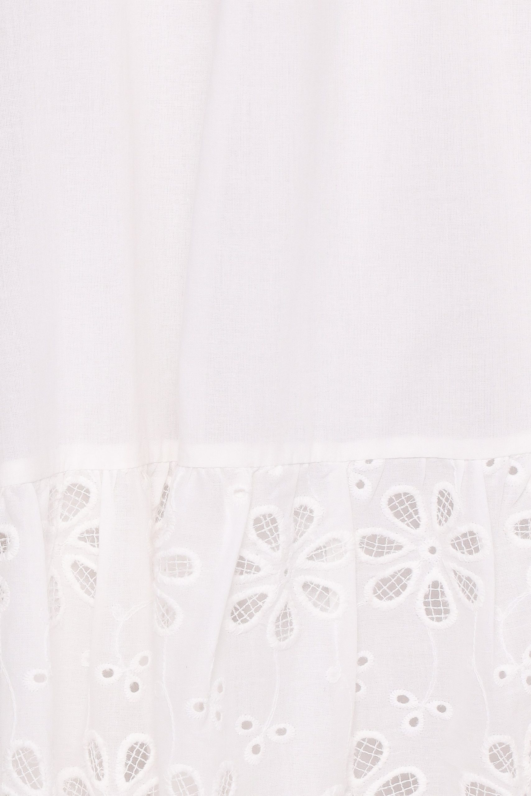 Xana Maxi Dress - White Broderie - Image 6
