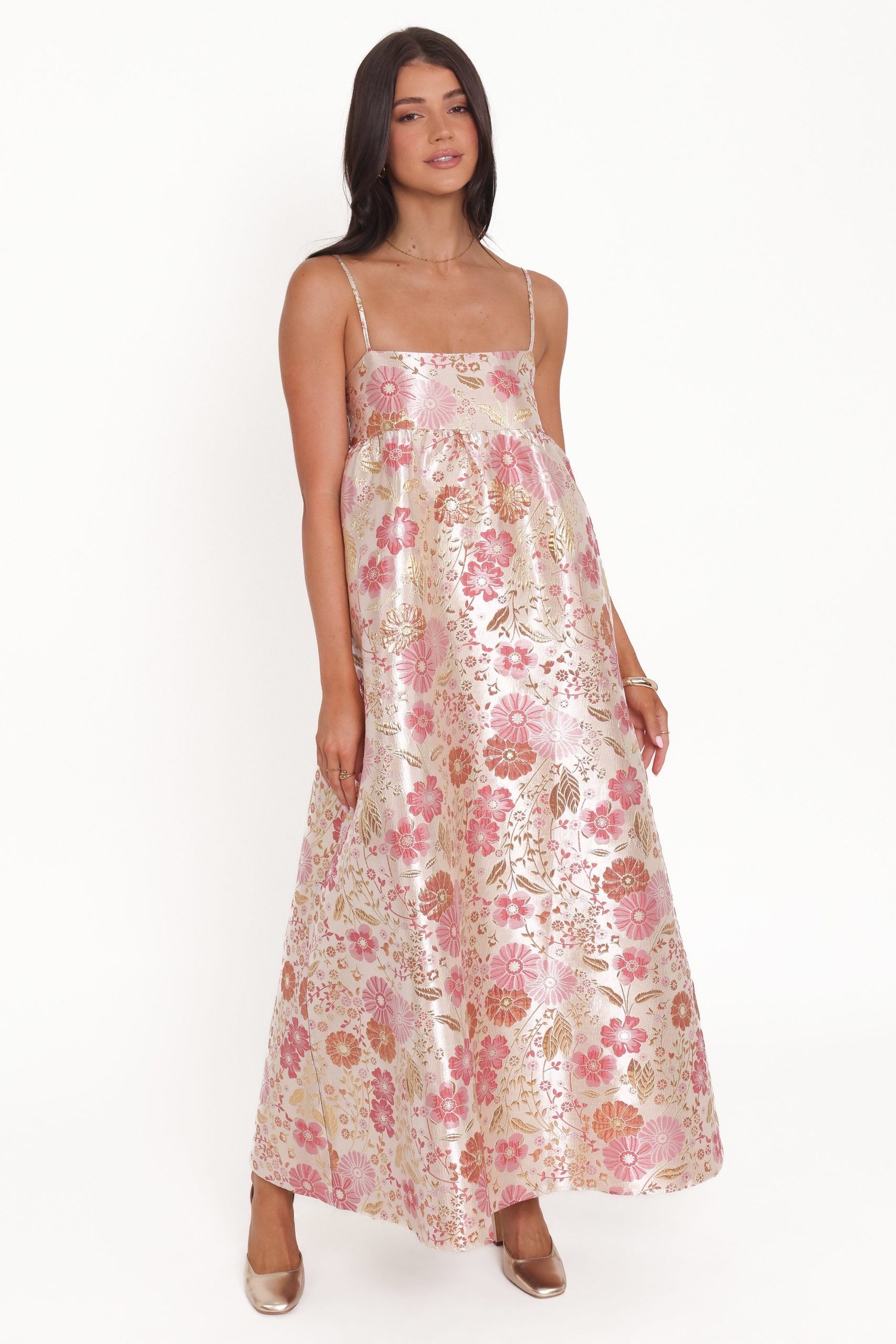 Yasmine Maxi Dress - Pink Floral - Image 2