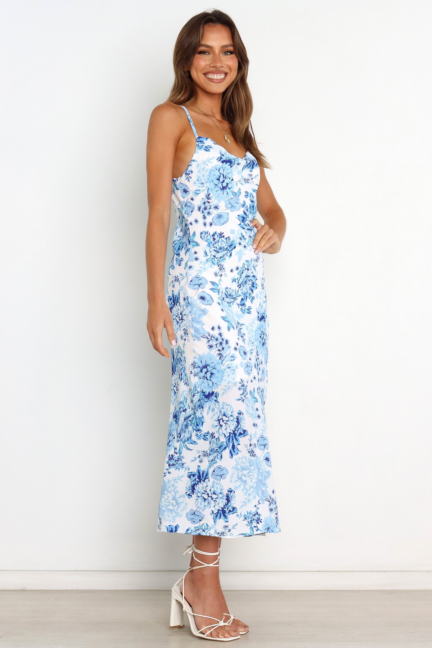 Yelena Dress - Blue - Image 8