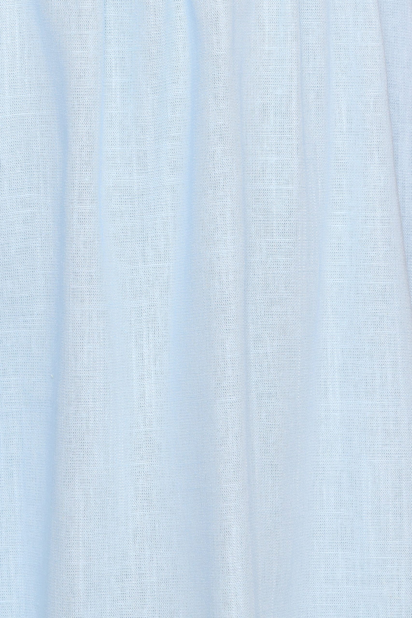 Zarly Mini Dress - Pale Blue - Image 7