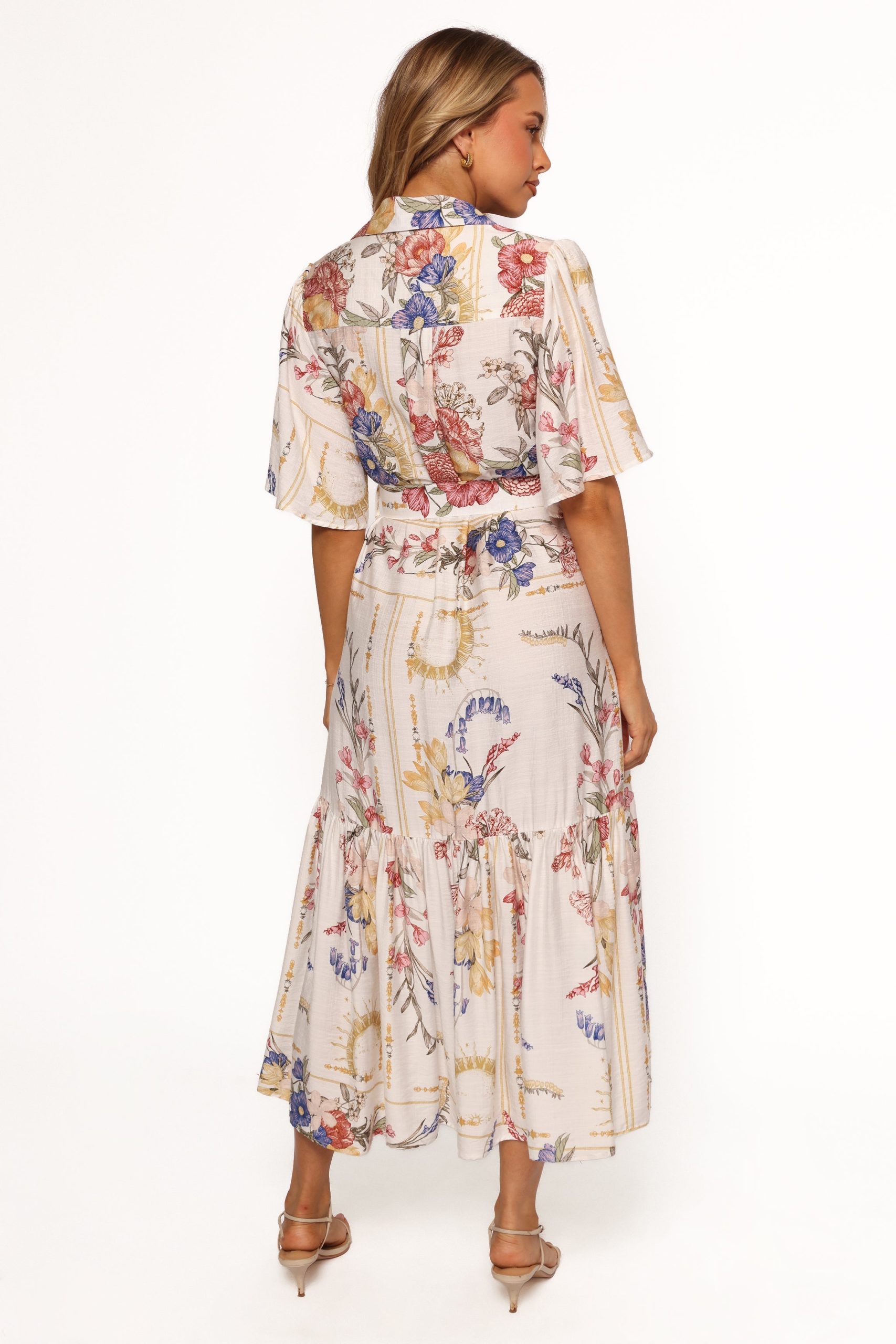 Zaya Midi Dress - Floral - Image 4