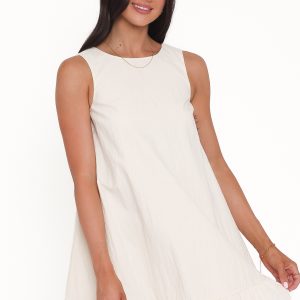Zena Mini Dress - Cream