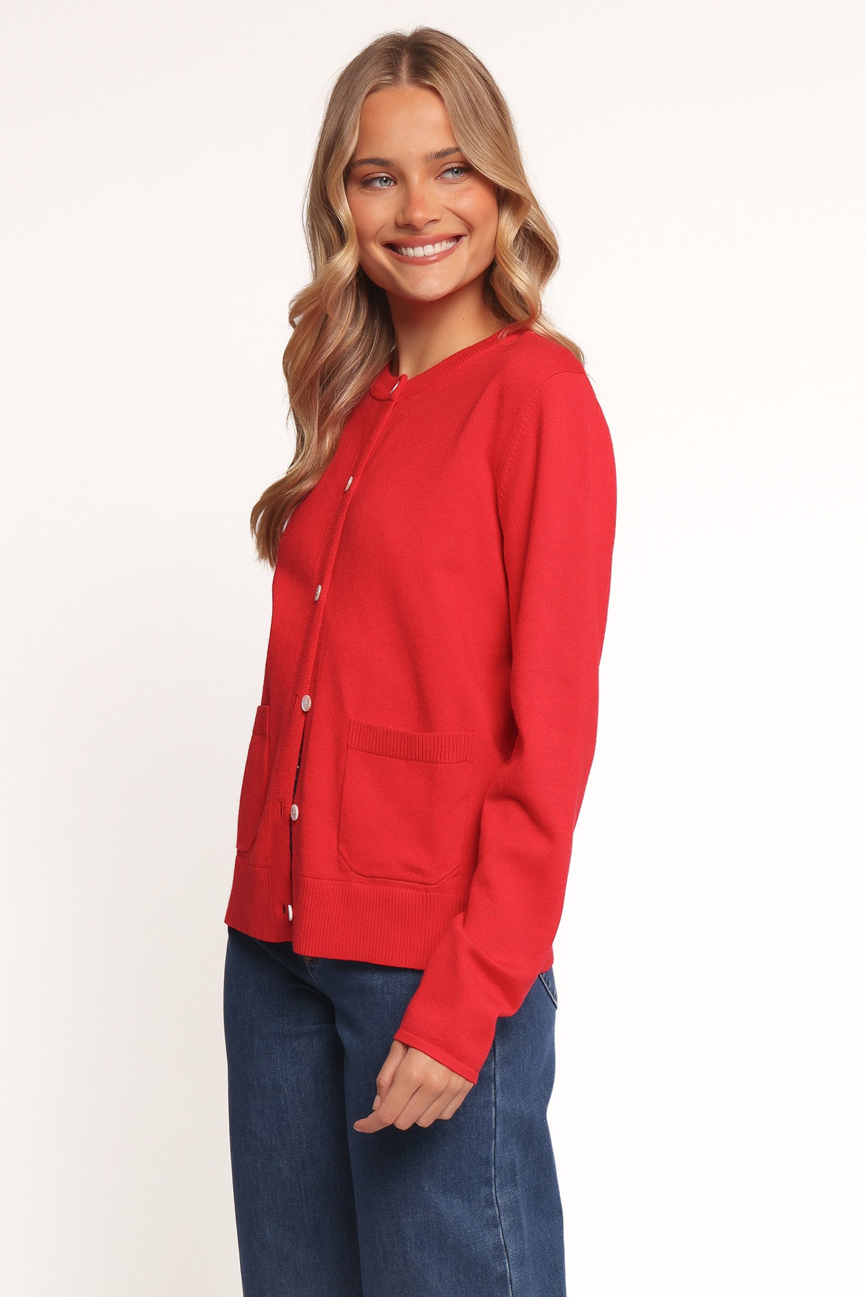 Abner Cardigan - Red - Image 4