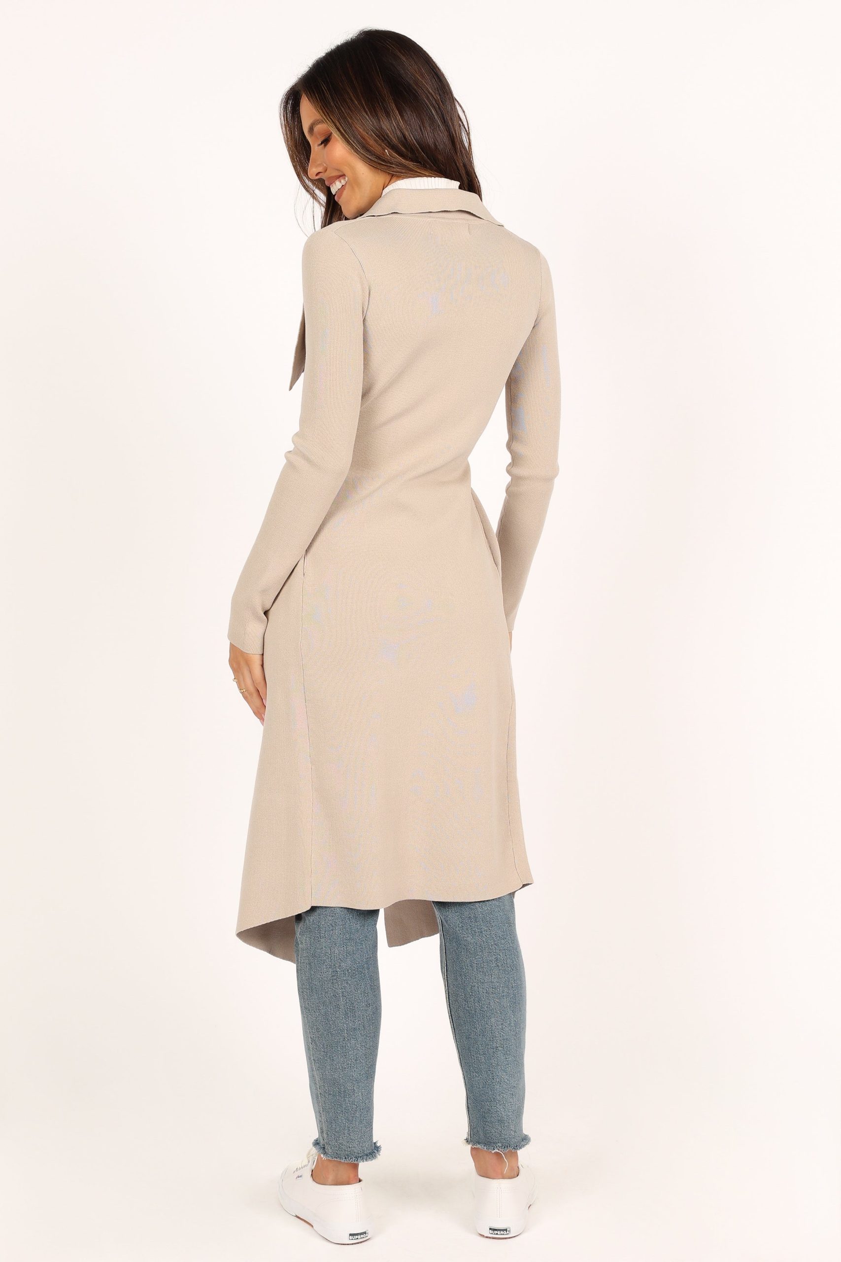 Audrina Cardigan - Stone - Image 5