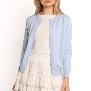Bliss Cardigan - Pale Blue