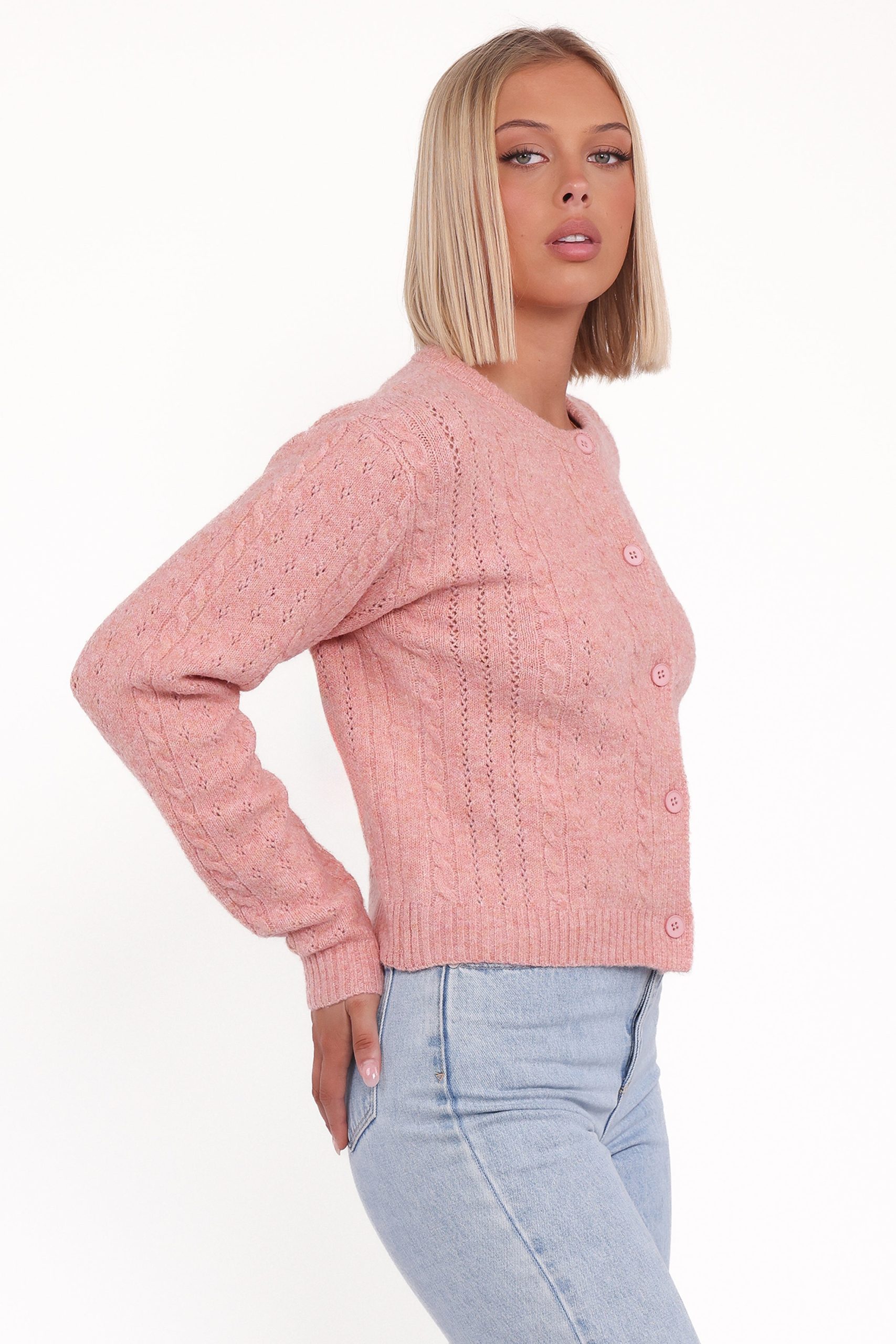 Bonnie Cardigan - Pink - Image 3