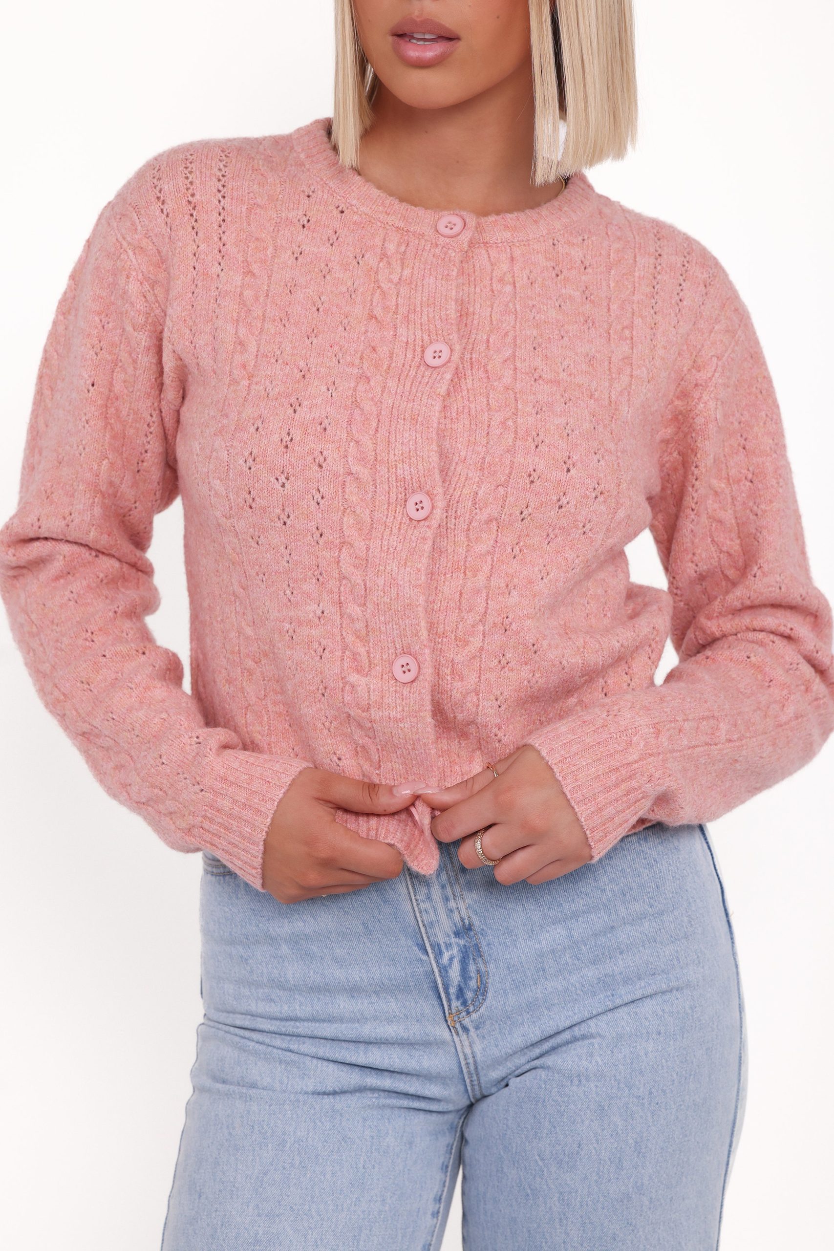 Bonnie Cardigan - Pink - Image 2