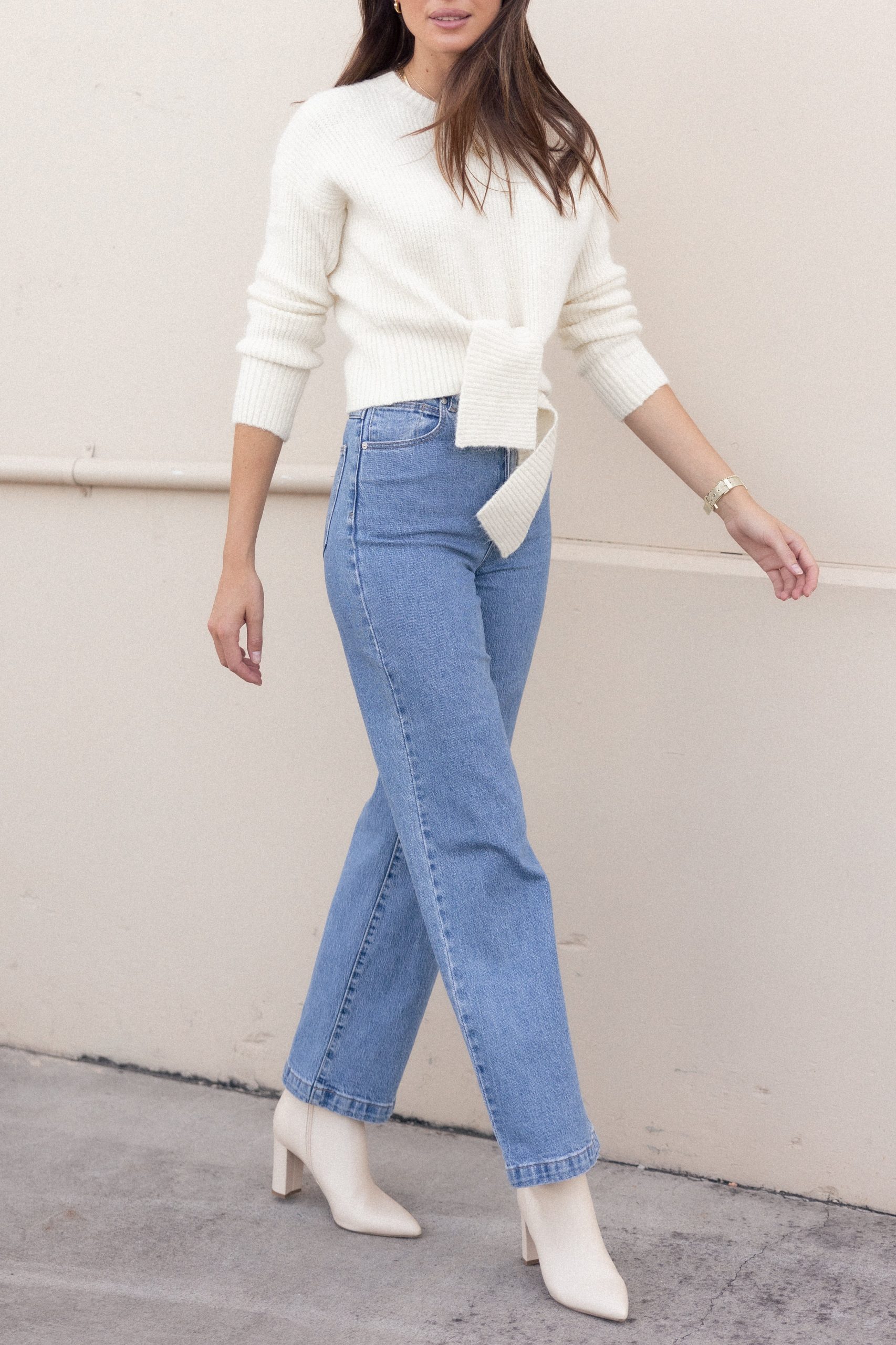 Captivate Knit Sweater - Cream - Image 2