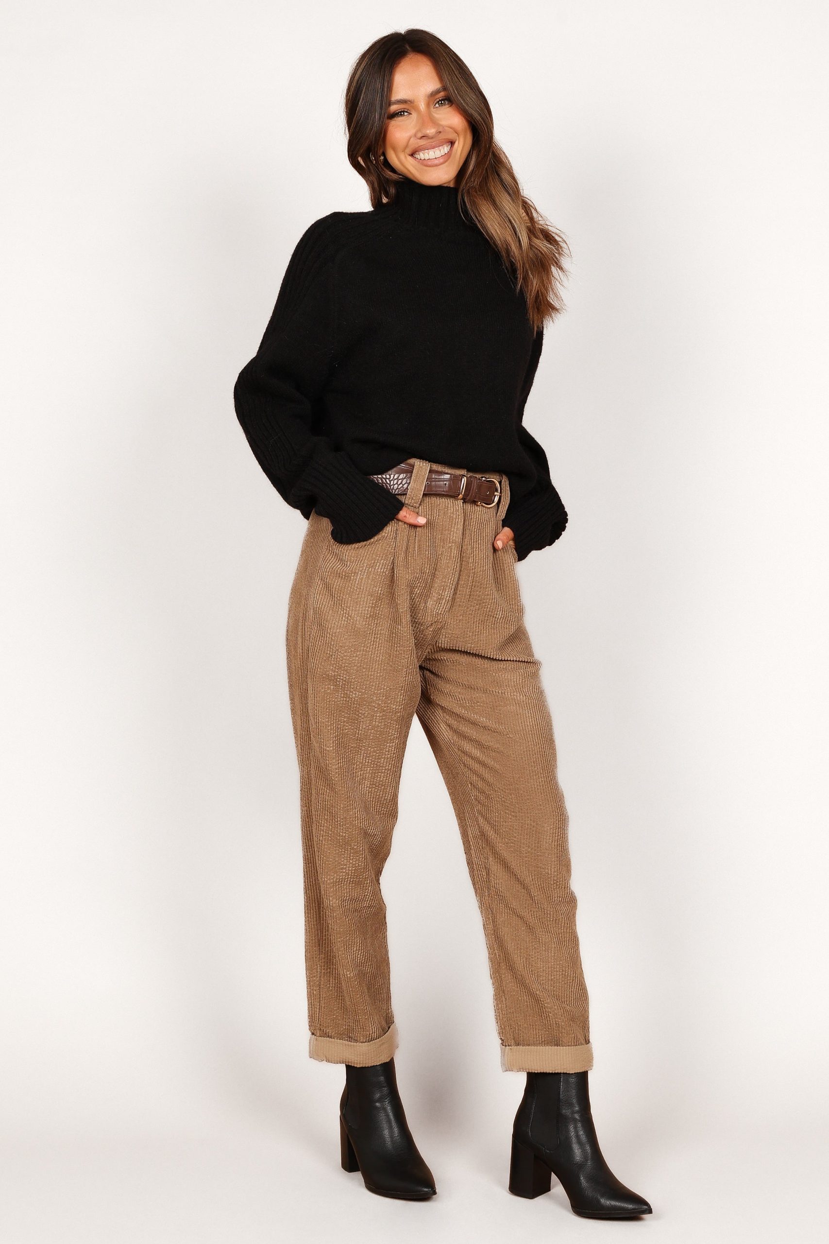 Cersi Knit Sweater - Black - Image 5
