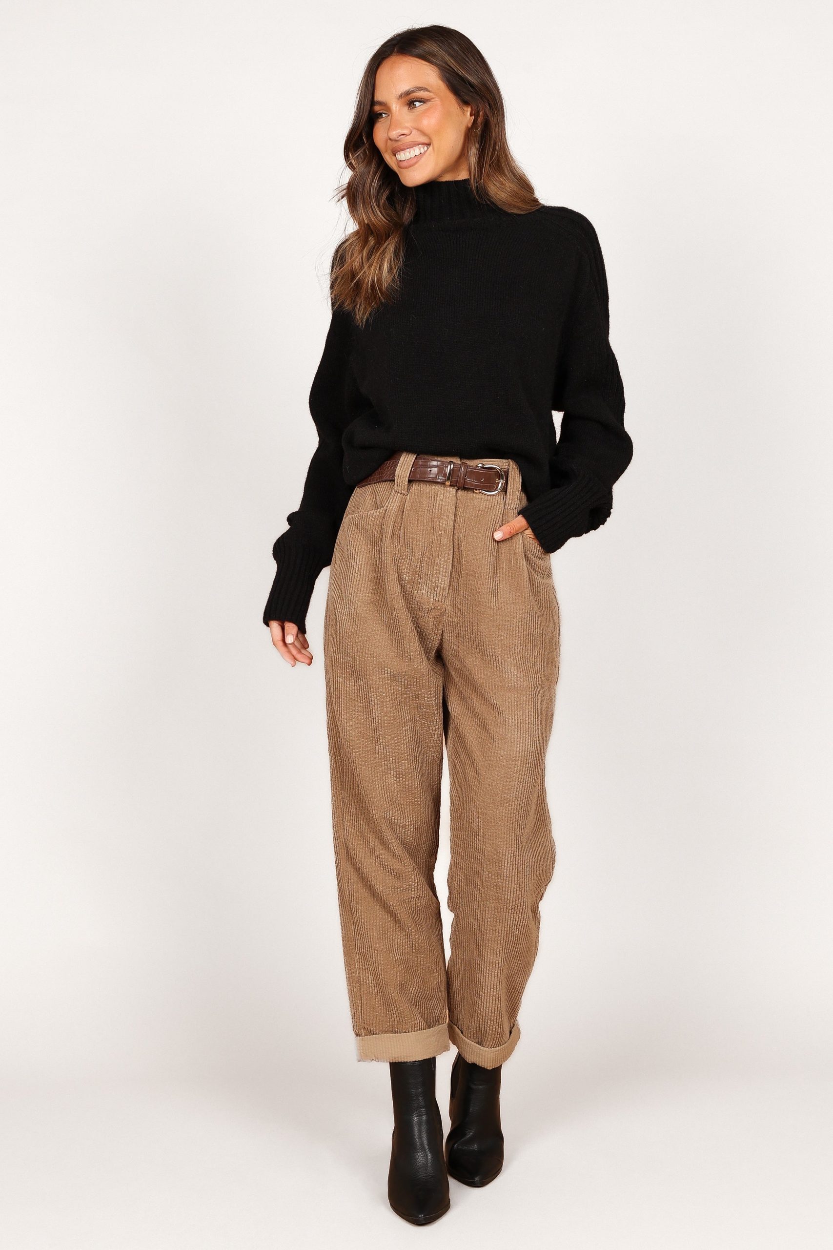 Cersi Knit Sweater - Black - Image 2