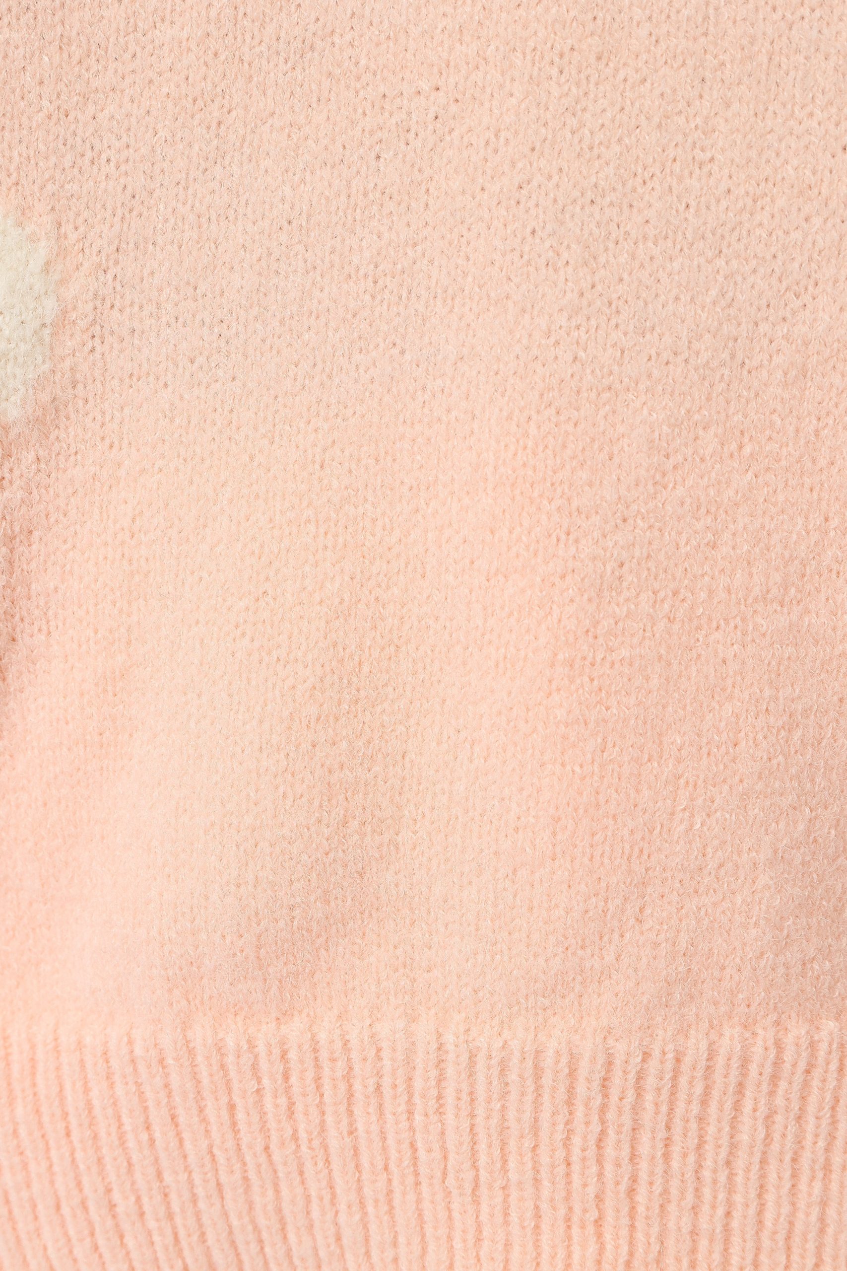 Charlie Flower Knit Sweater - Pink - Image 10