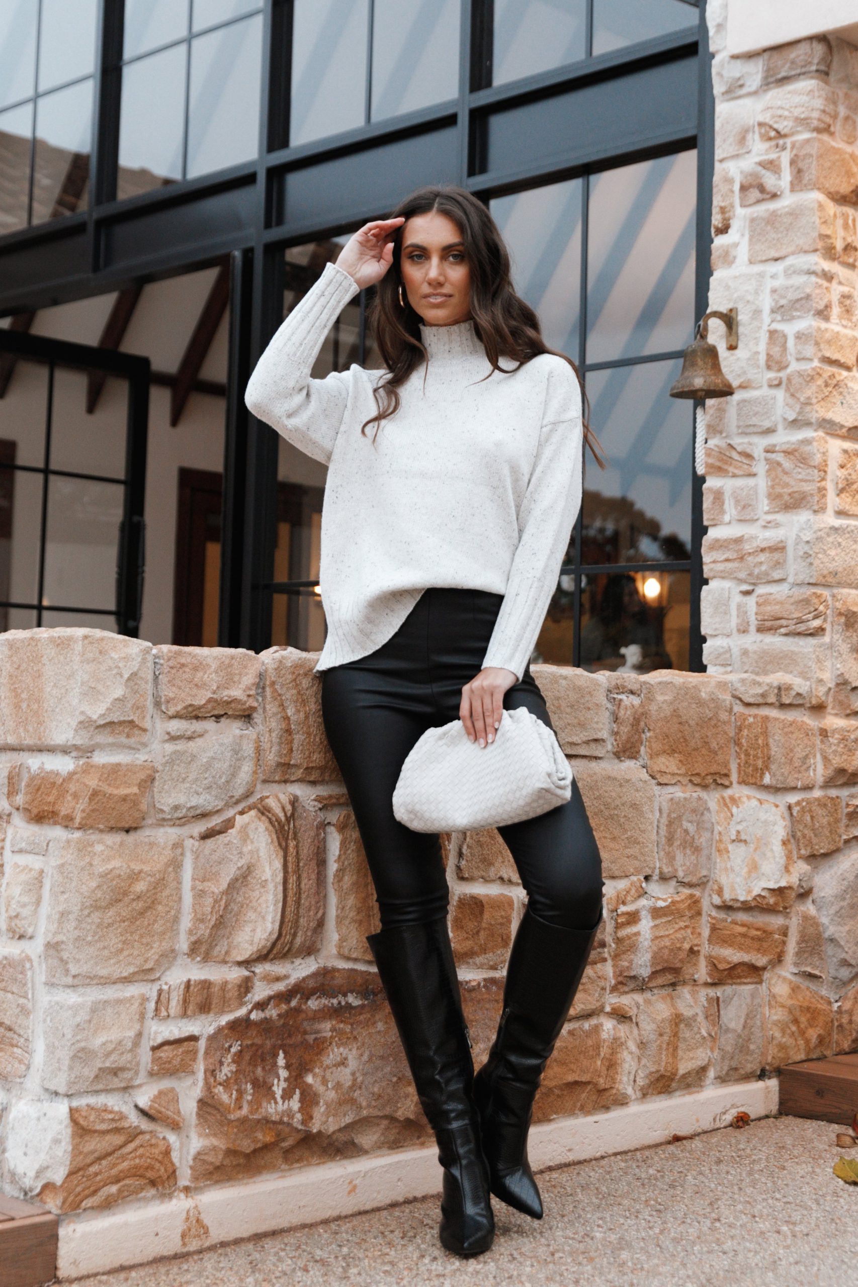 Conny Knit Sweater - White - Image 5