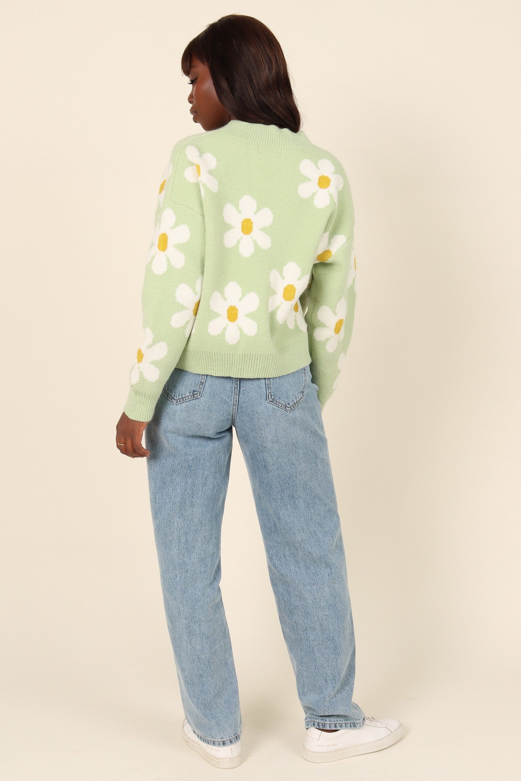 Daisy Cardigan - Green - Image 5