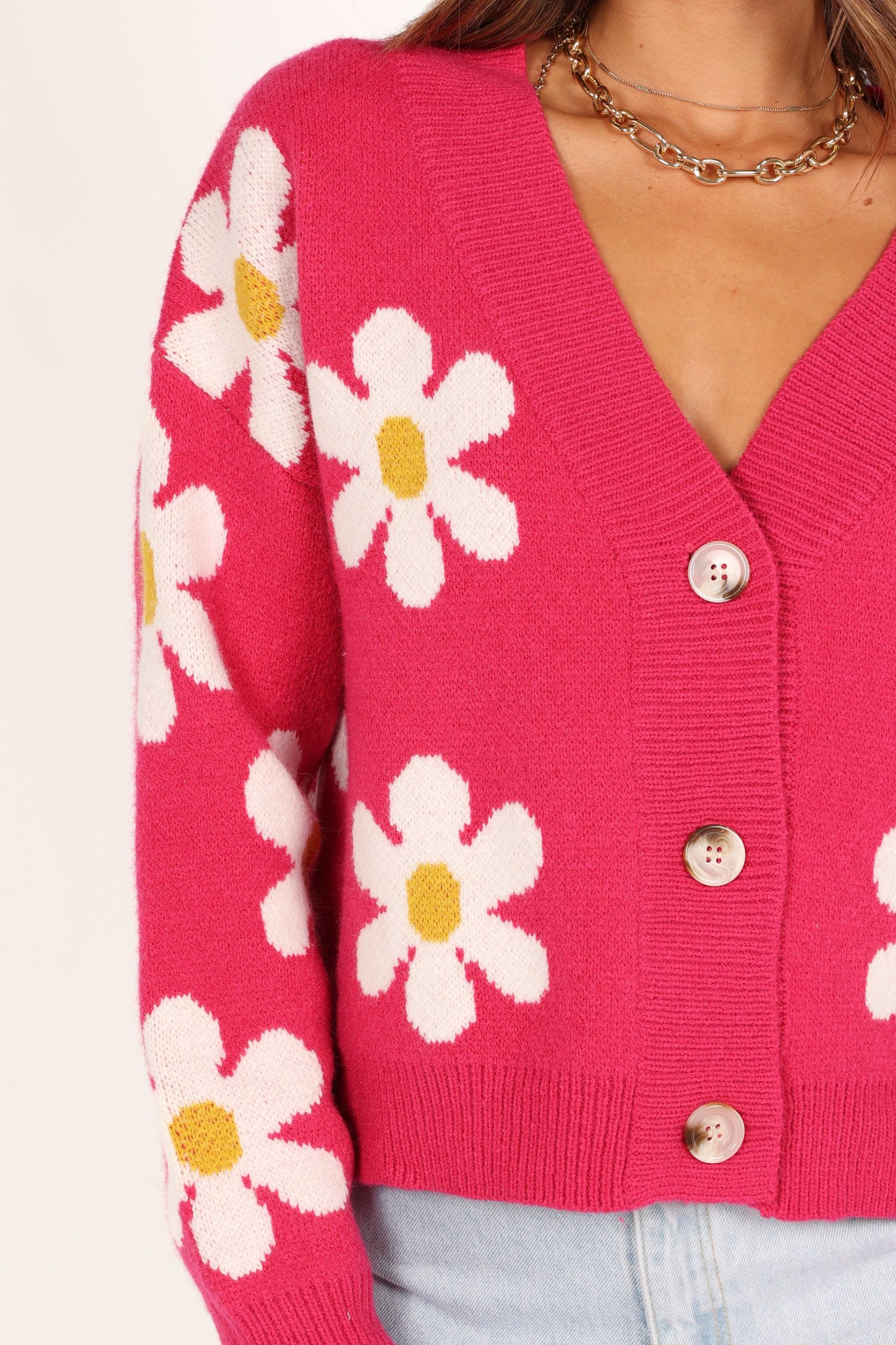 Daisy Cardigan - Orchid - Image 5